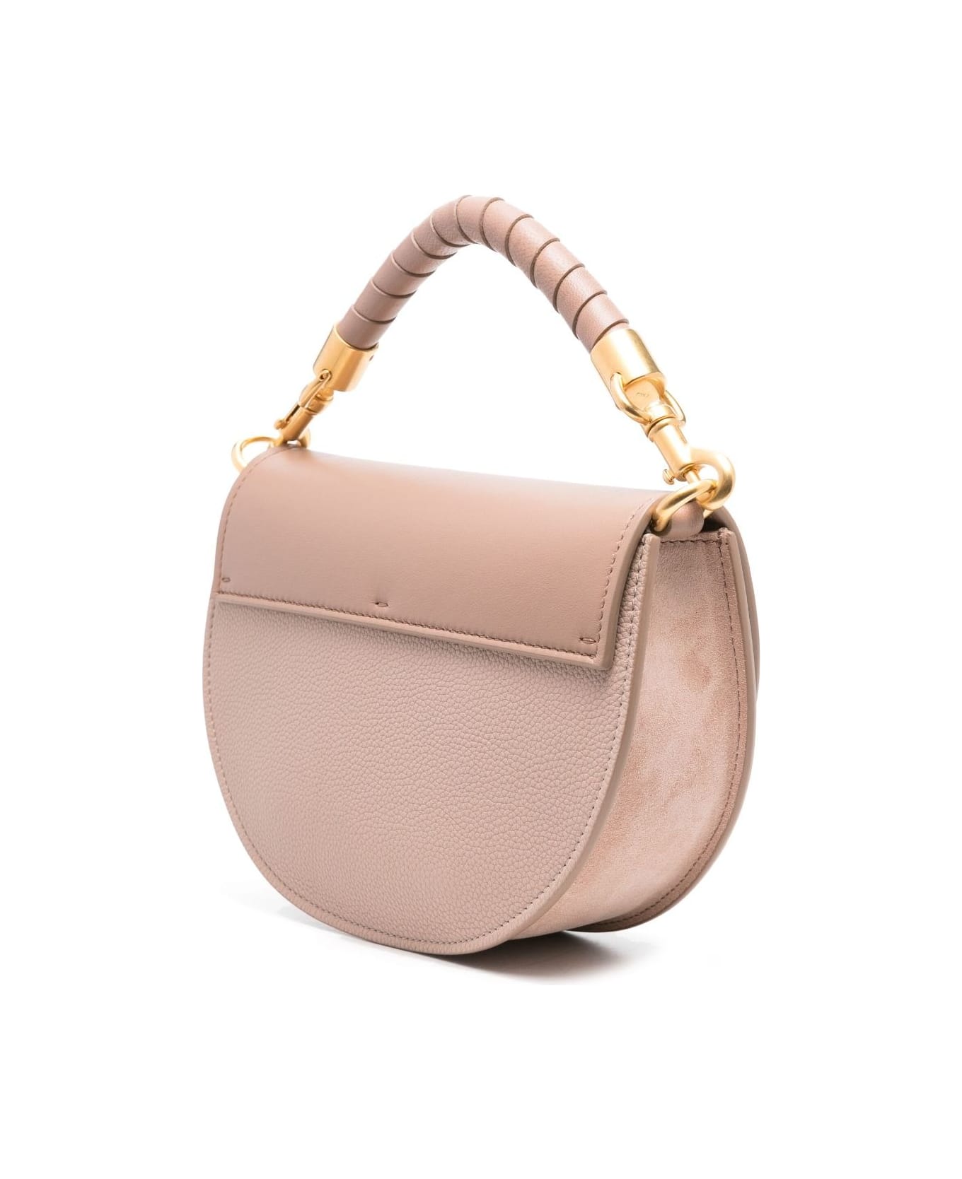 Chloé Woodrose Marcie Bag With Flap And Chain - Pink トートバッグ