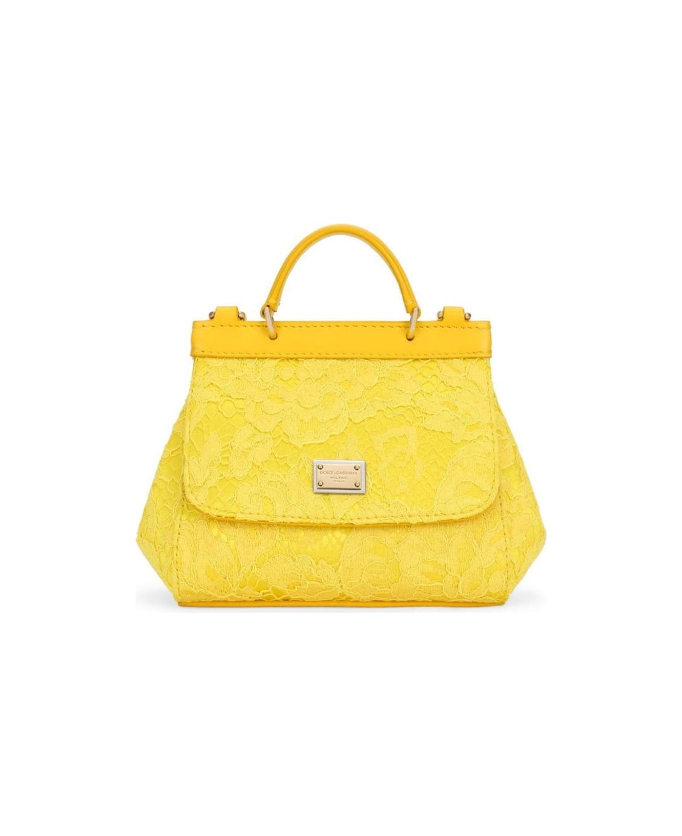 Dolce & Gabbana Yellow Sicily Mini Hand Bag - Yellow アクセサリー＆ギフト