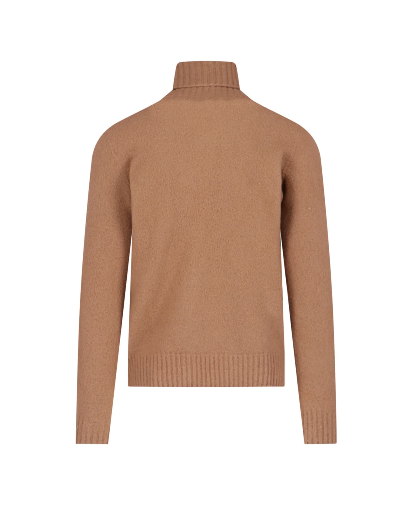 Drumohr High Neck Sweater - Brown