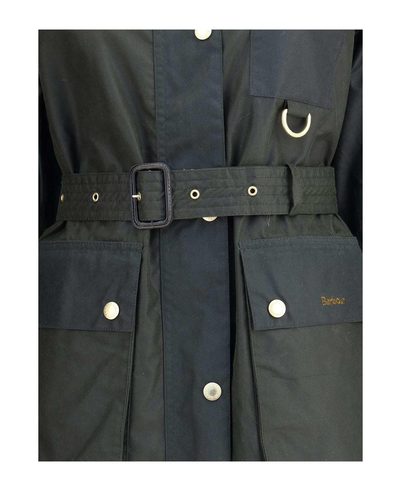 Barbour Milda Waxed Trench Coat