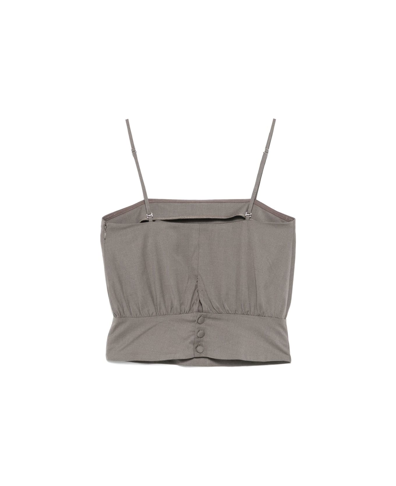 REMAIN Birger Christensen Top - GREY