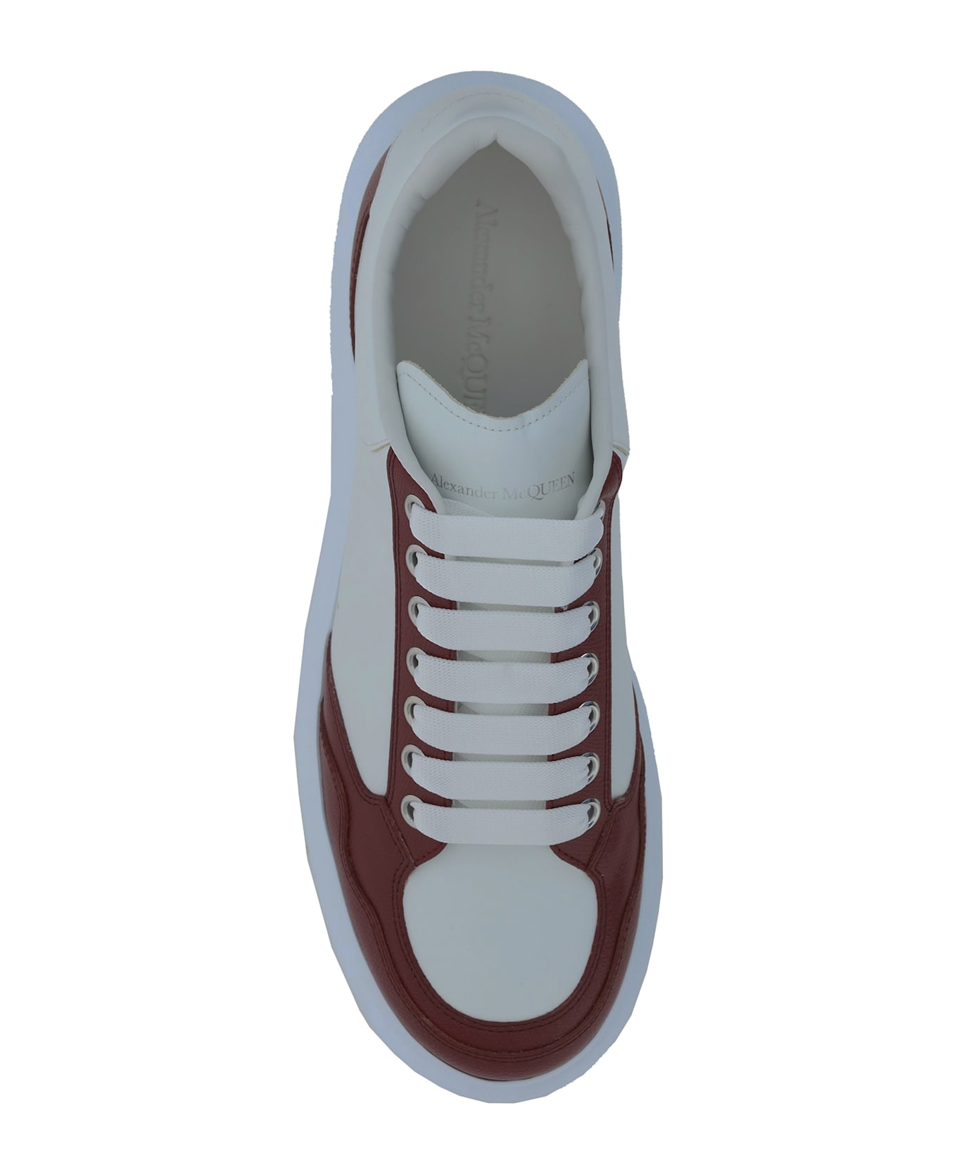 Alexander McQueen Sneakers - Burgundy/white