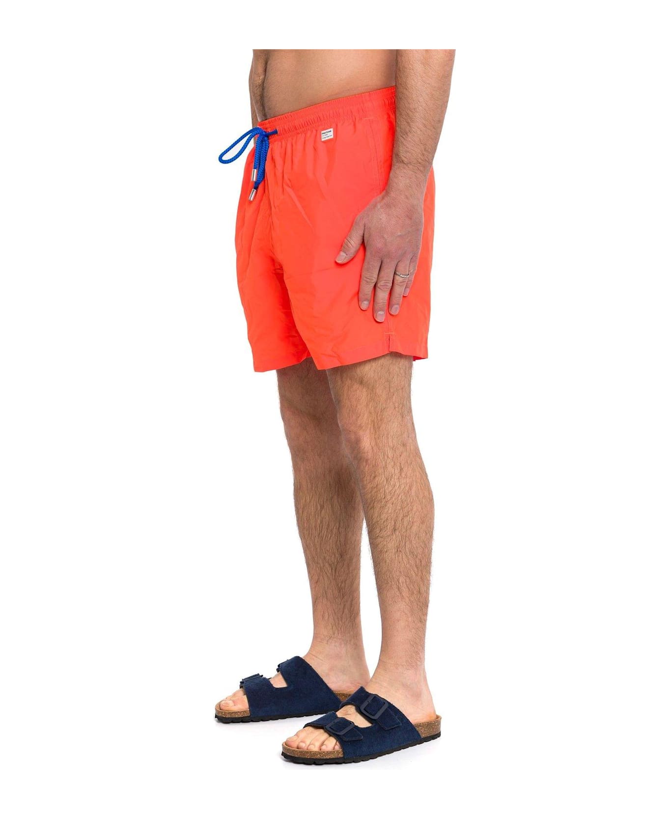 MC2 Saint Barth Logo Patch Drawstring Swim Shorts MC2 Saint Barth