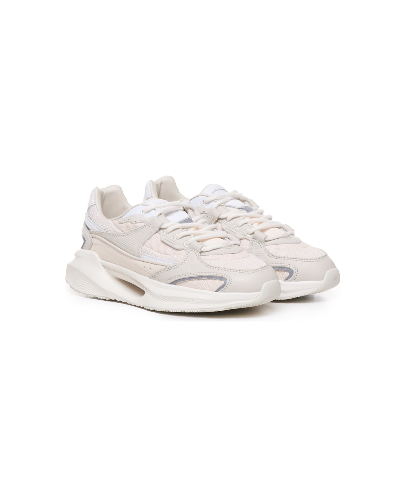 D.A.T.E. Vela Hybrid Sneakers - White