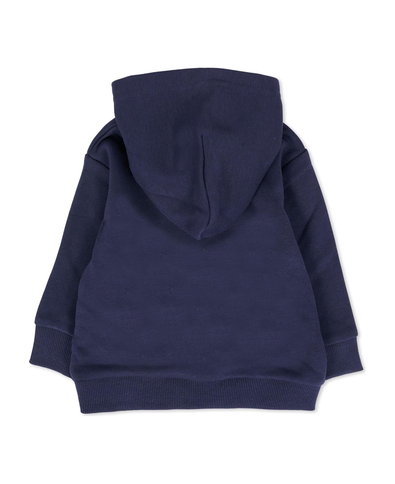 Timberland Blue Sweatshirt For Baby Boy With Bear - Blue