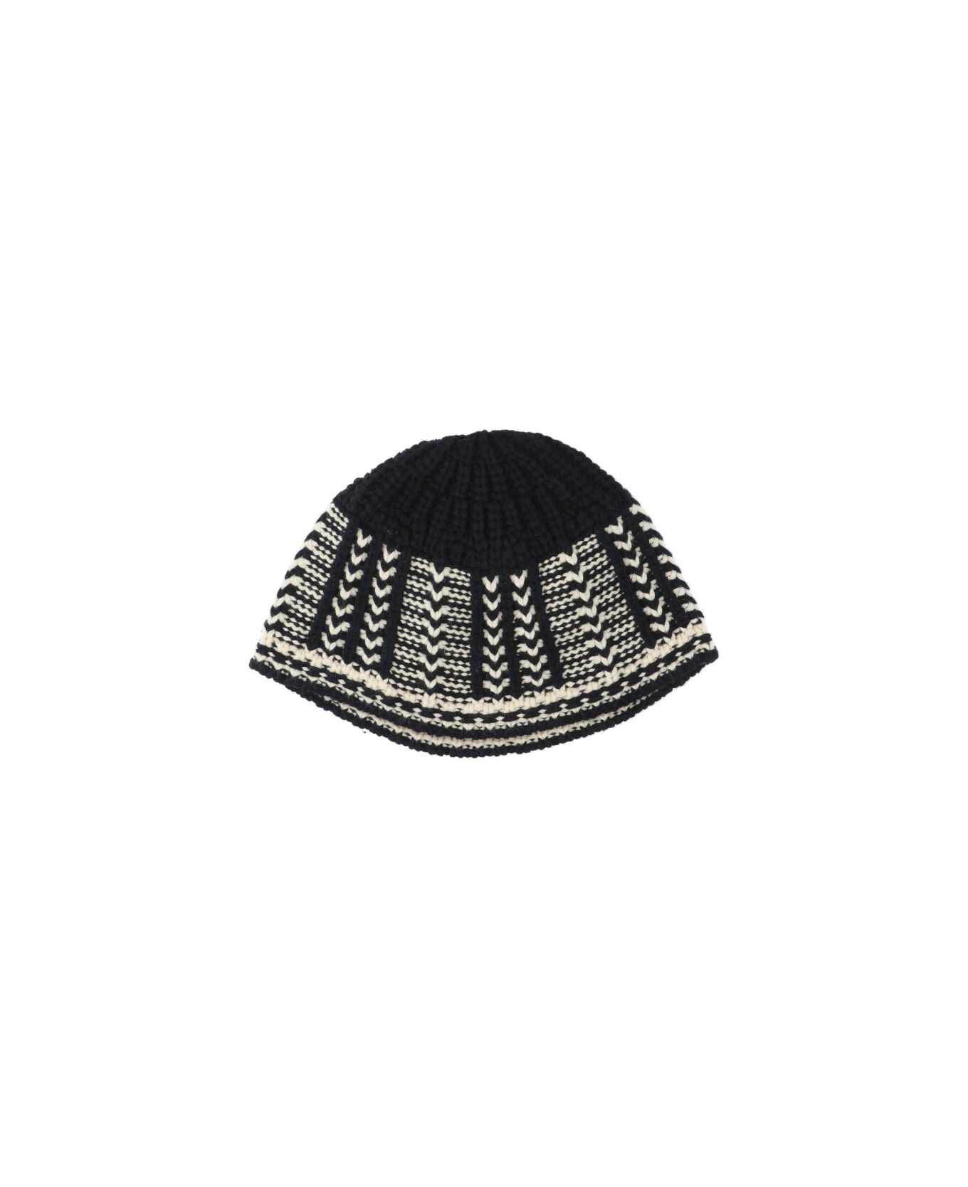 Low Classic Wool Blend Beanie - Black  