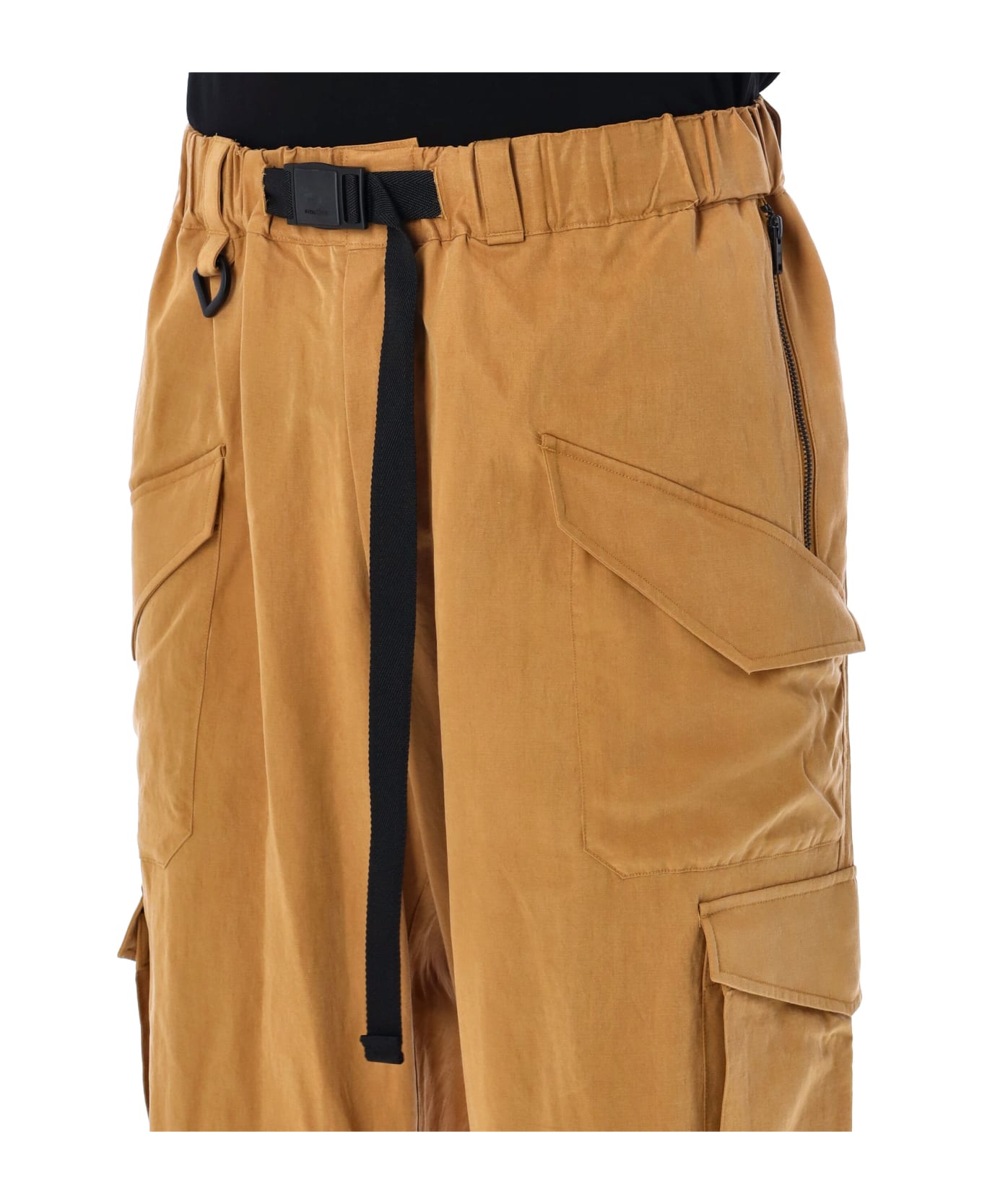 Y-3 Belted Cargo Pants - TOBACCO