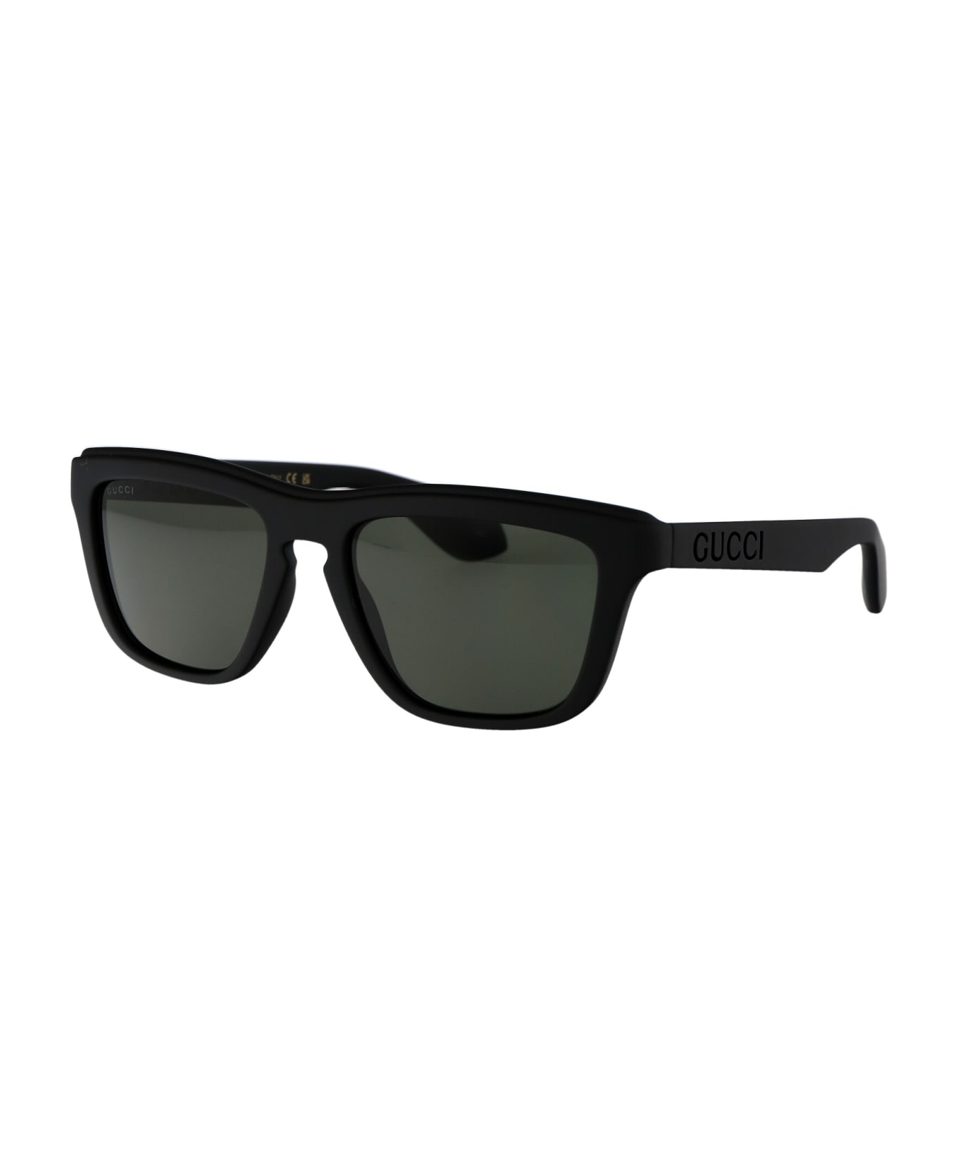 Gucci Eyewear Gg1571s Sunglasses - 001 BLACK BLACK GREY