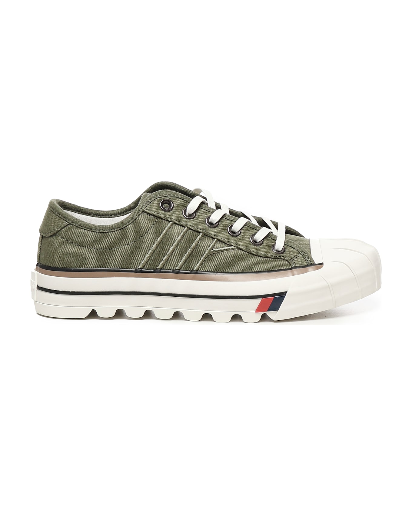 PRO-Keds Low-top Sneakers With Platform - MOSs green