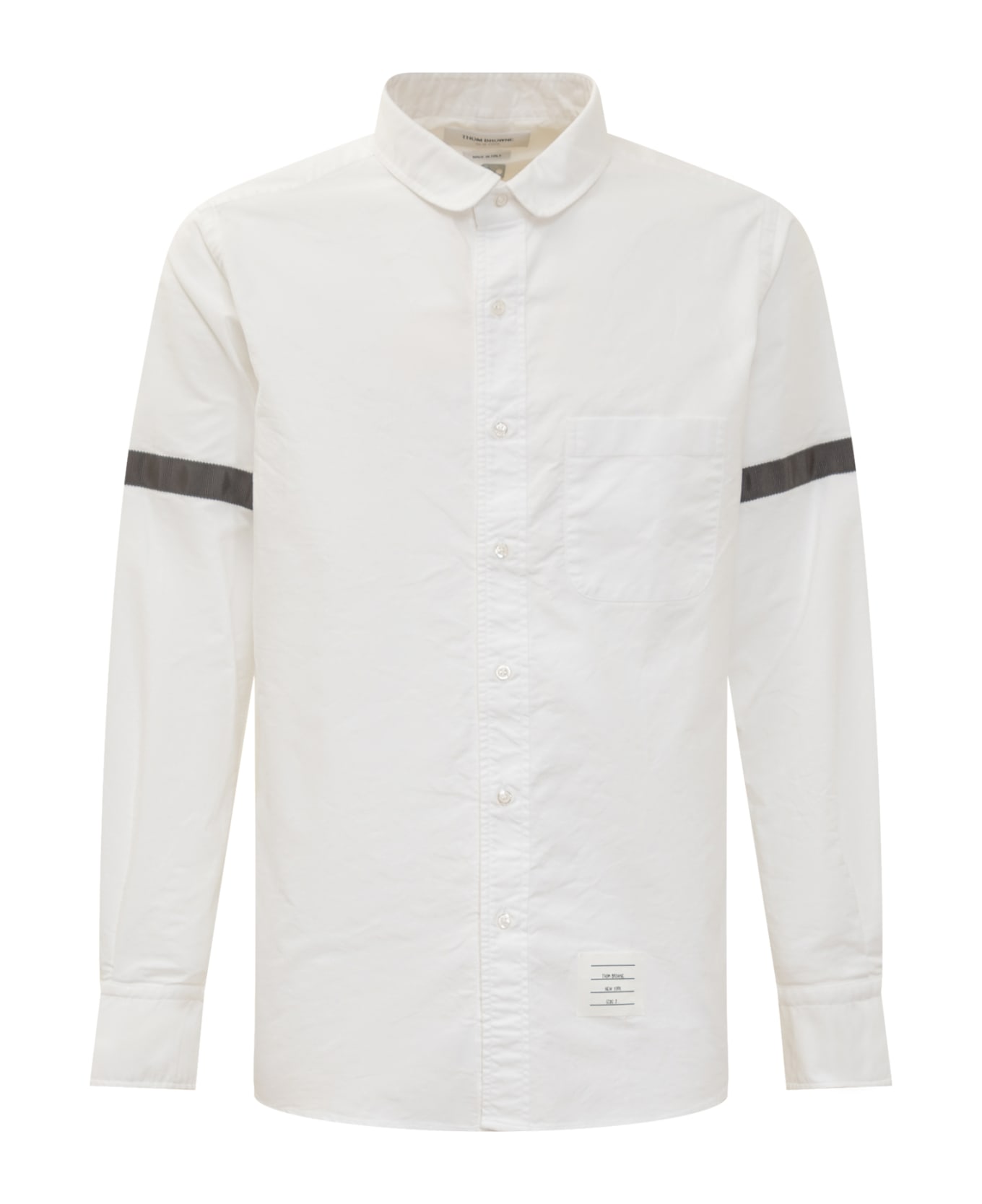 Thom Browne Bar Shirt - WHITE