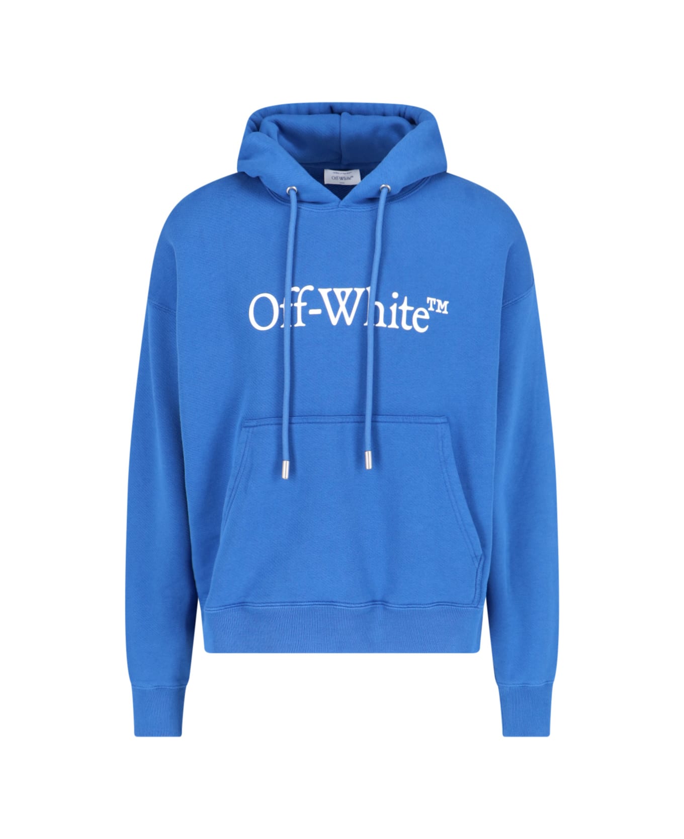 Off-White Skate Logo Hoodie - TRUE BLUE WHITE