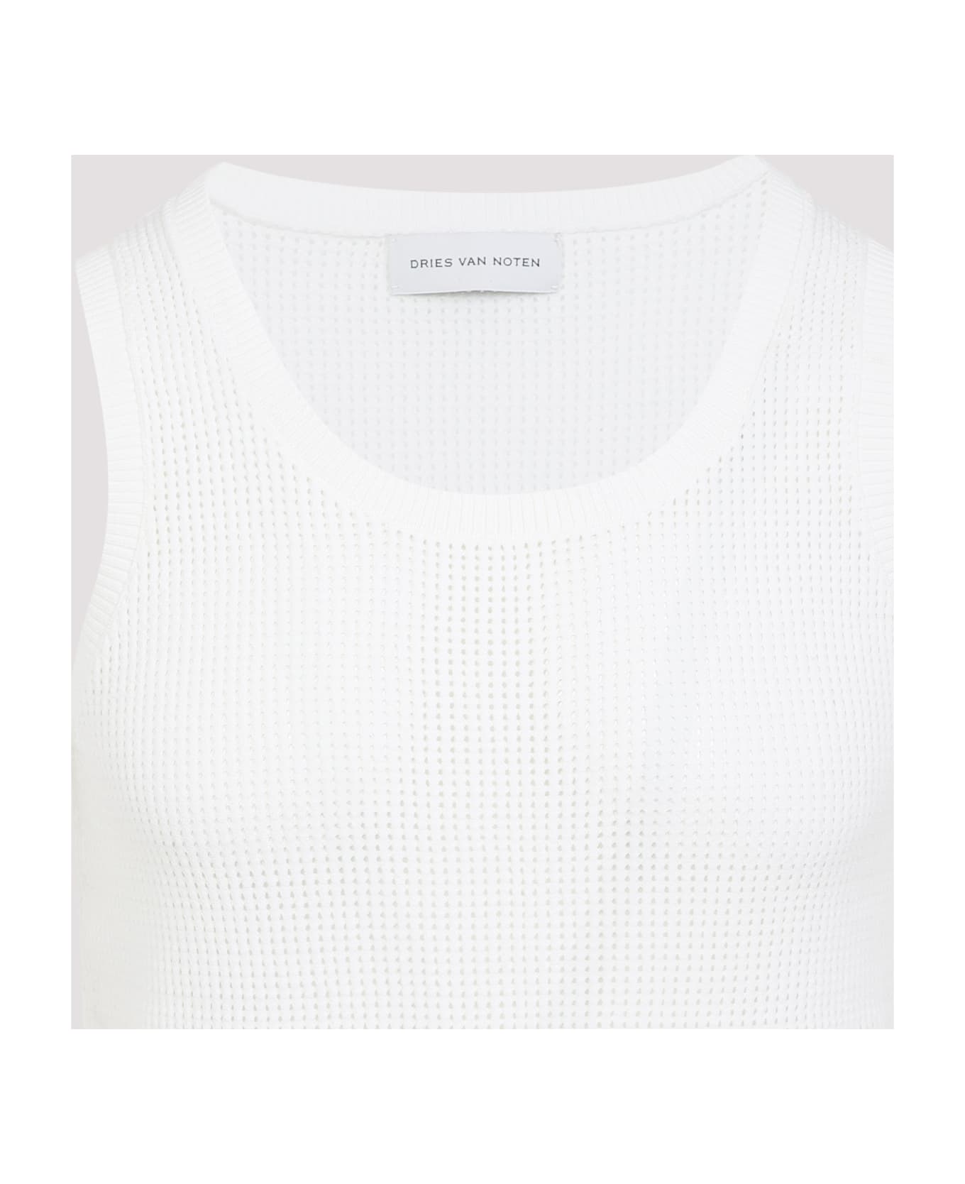 Dries Van Noten Merit Top - White