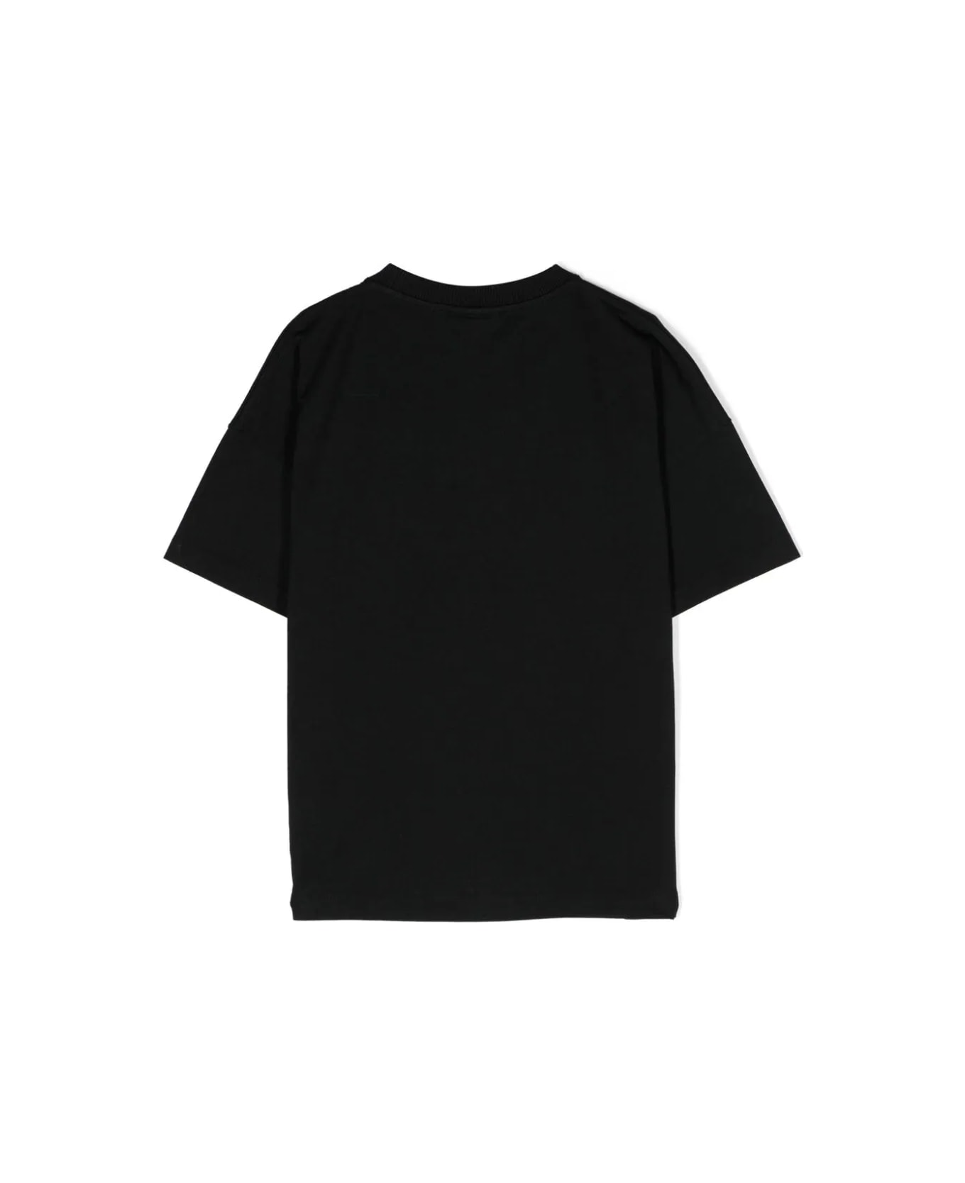 Marcelo Burlon T-shirt Con Ricamo - Black