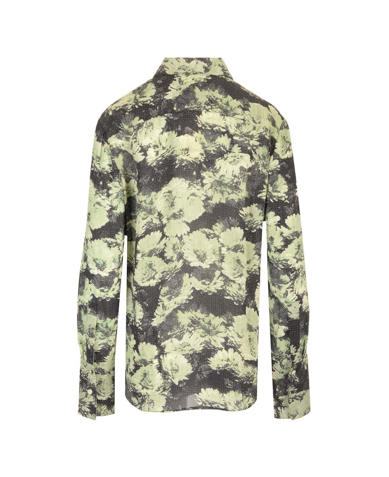 Tory Burch Printed Viscose Shirt - Green
