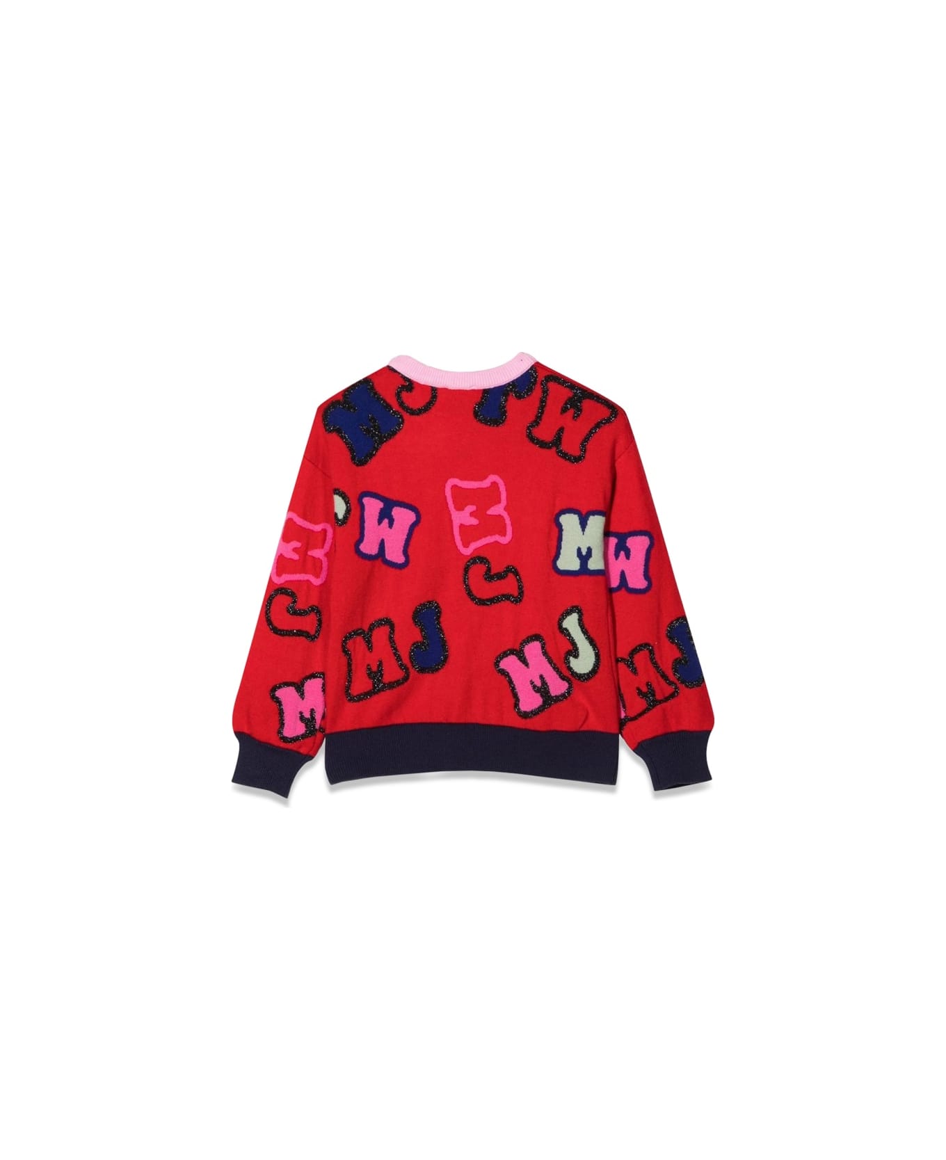 Little Marc Jacobs Mj Crew Neck Pullover - RED ニットウェア＆スウェットシャツ