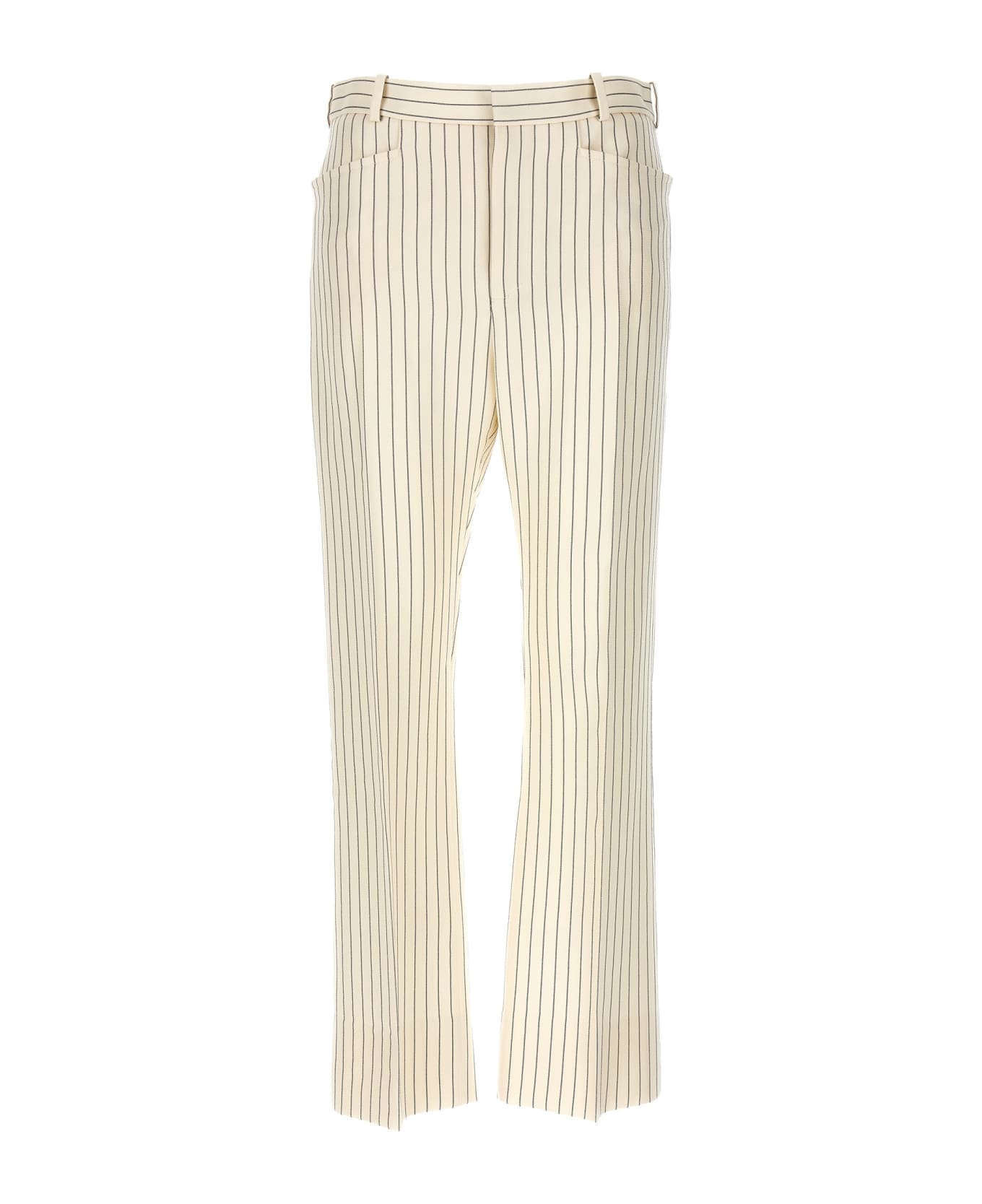 Tom Ford Pinstripe Pants - White/Black