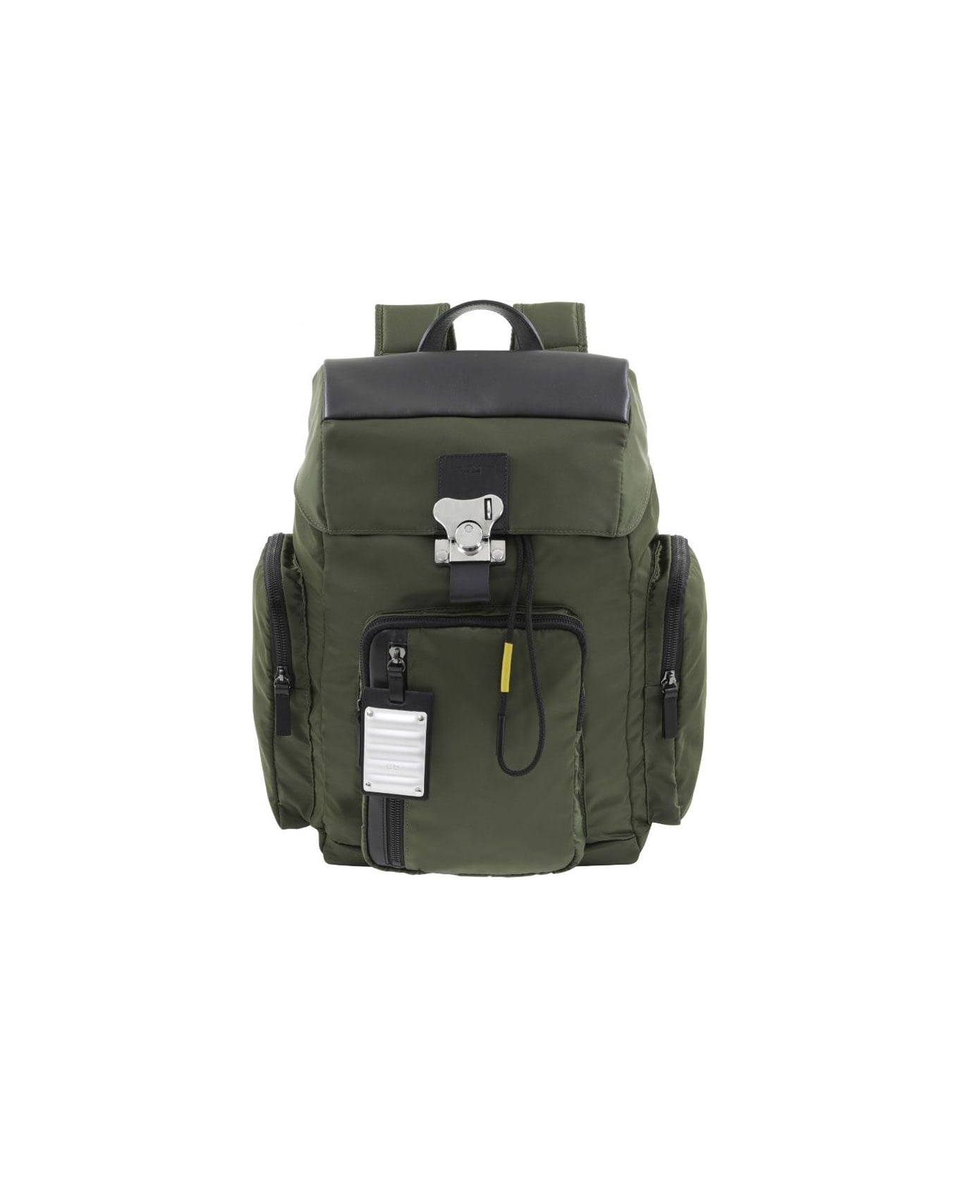 FPM Nylon Bank On The Road-butterfly Pc Backpack M - MILITARY