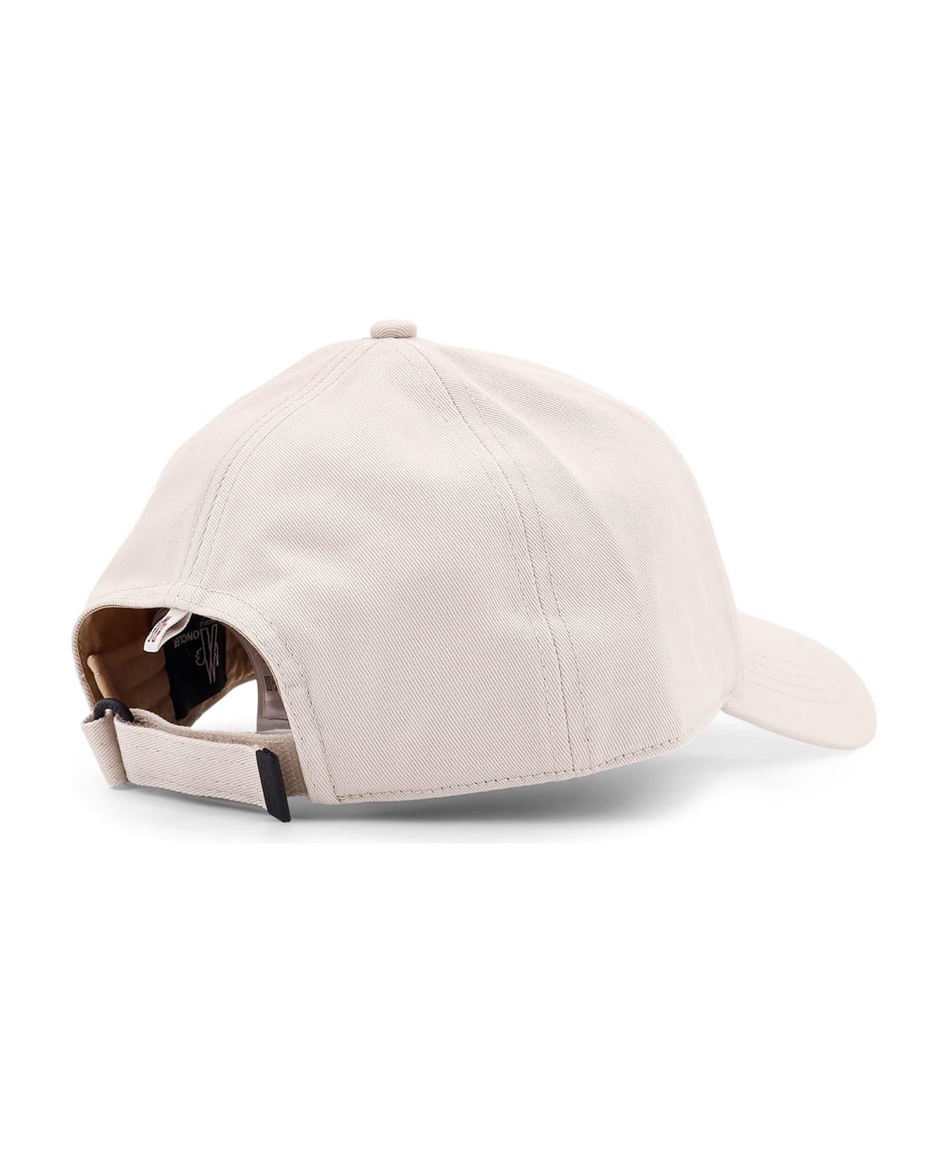 Moncler Grenoble Cotton Baseball Hat With Logo Patch
