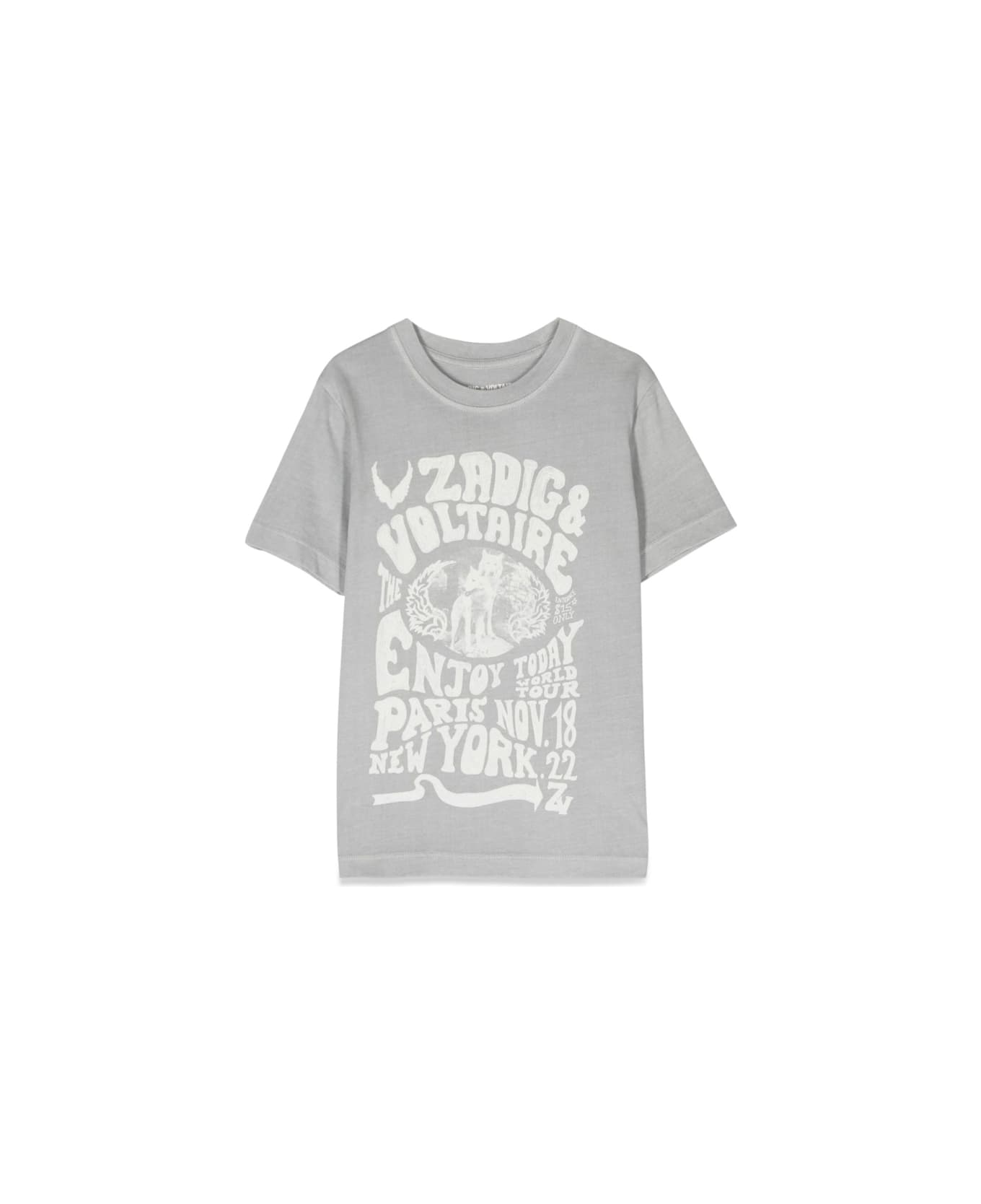 Zadig & Voltaire Short-sleeved T-shirt - GREY