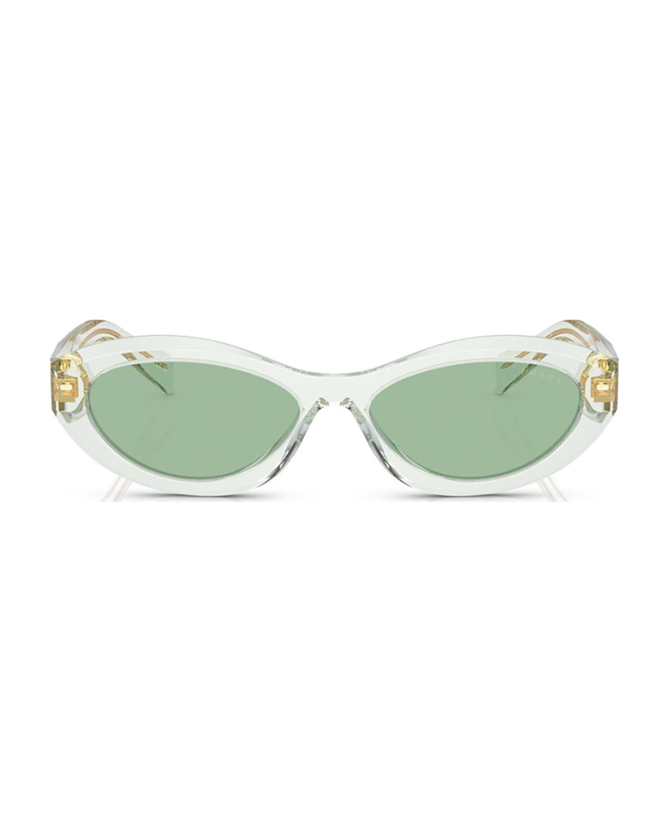 Prada Eyewear Round Frame Sunglasses - 14R20E