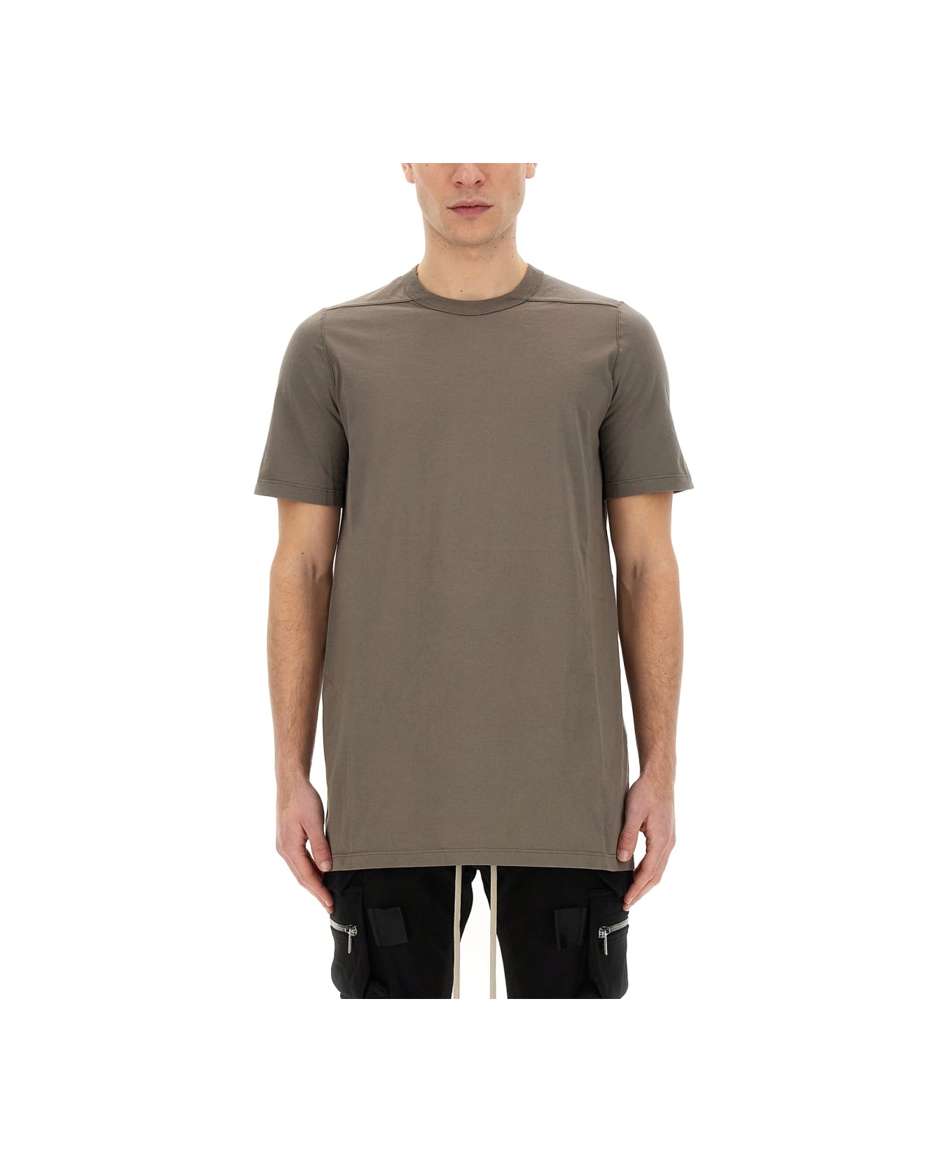 Rick Owens Cotton T-shirt - BEIGE