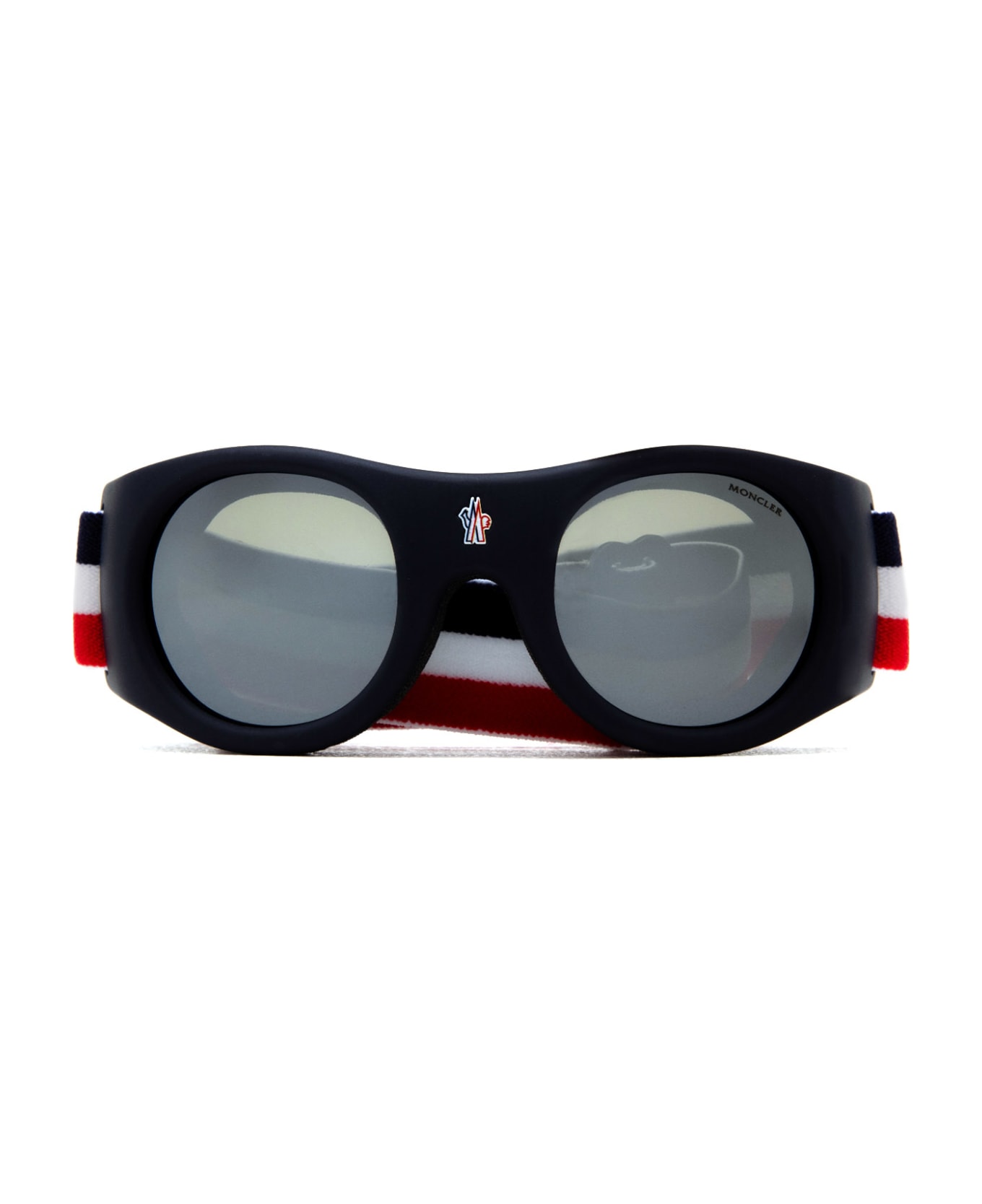 Moncler Eyewear Ml0051 Blue Laurent Sunglasses - Blue