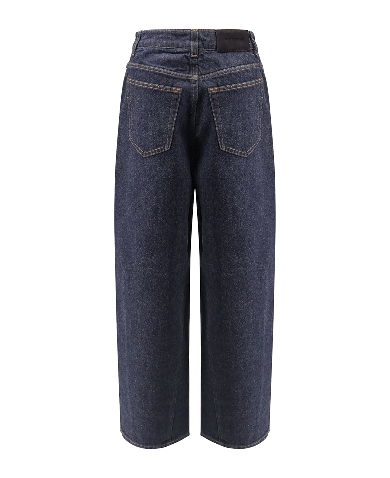 Givenchy Twisted Dark Blue Denim Jeans - Blue