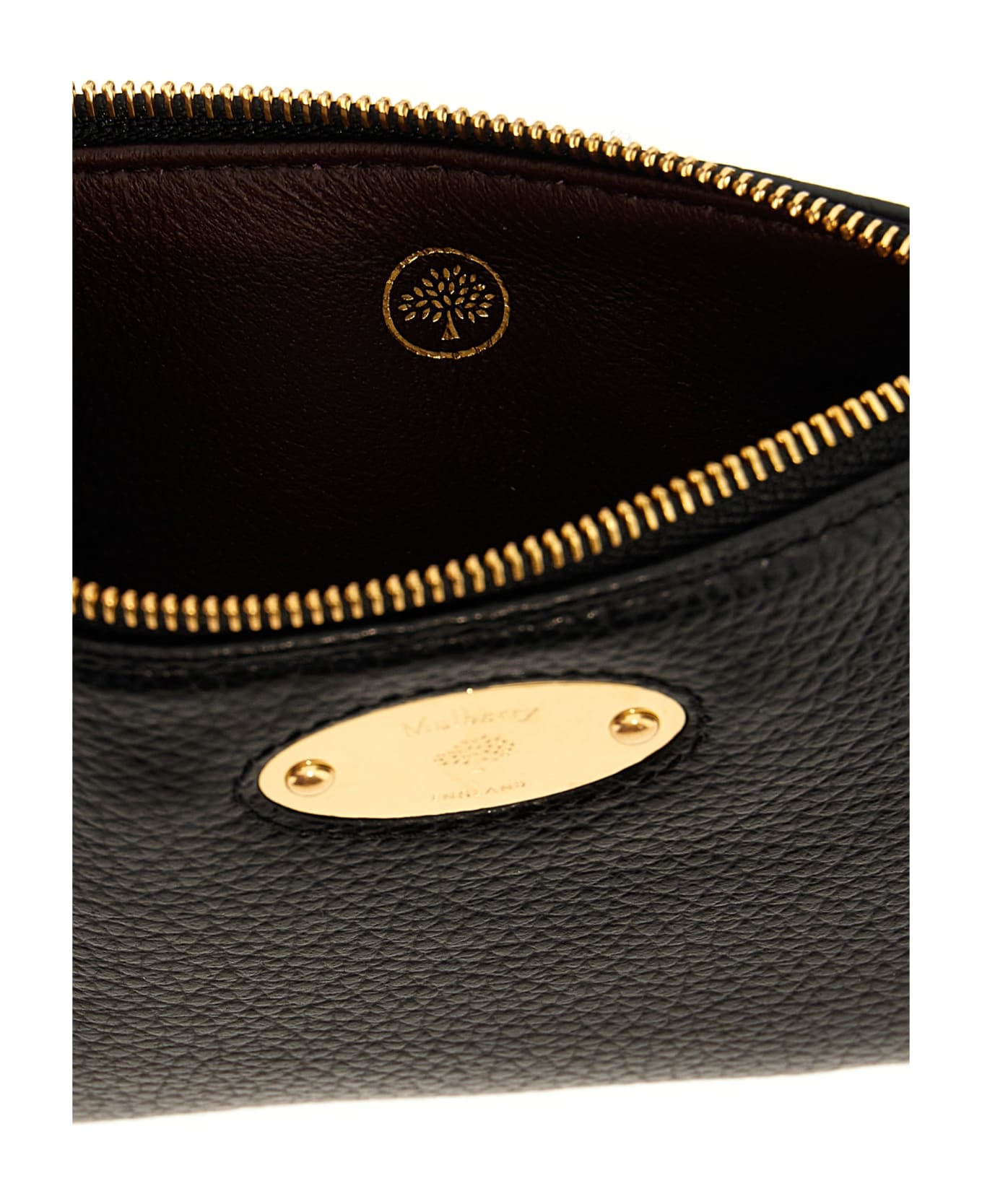 Mulberry Plaque Wallet - Black