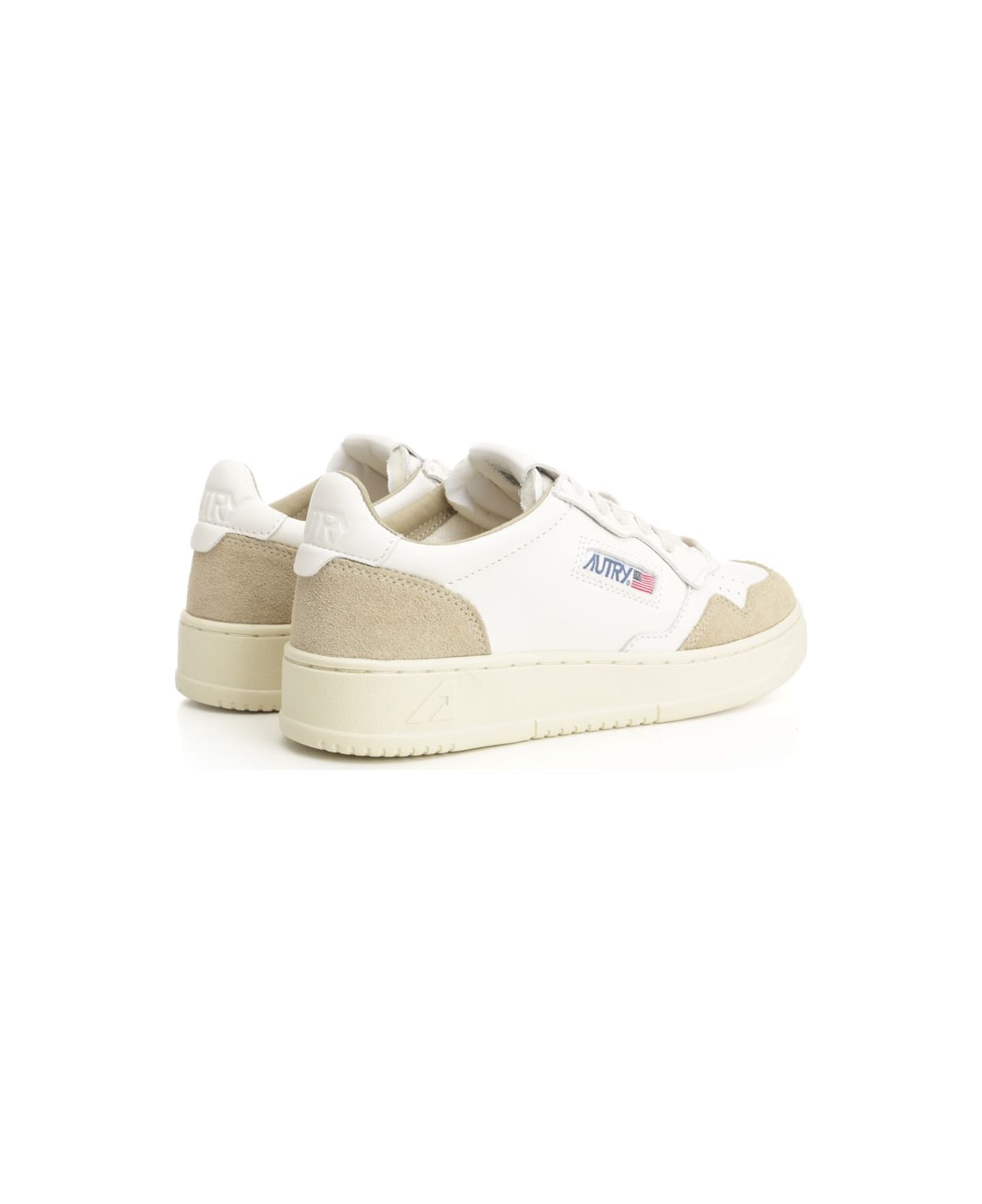 Autry 'medalist Low' Sneaker - WHITE/NEUTRALS