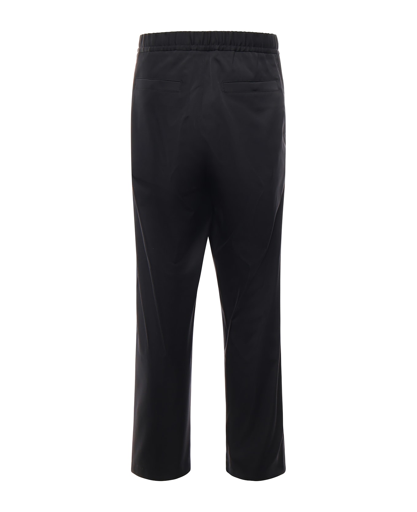 Herno Laminar Relaxed Trousers - Black