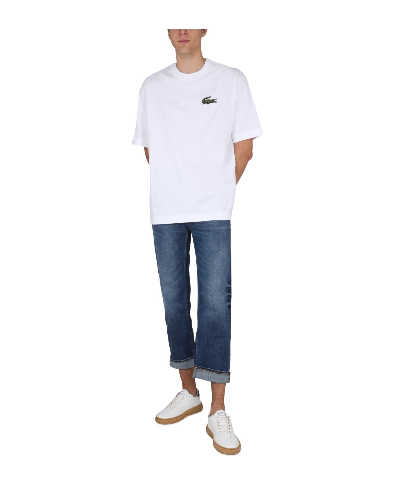 Lacoste T-shirt With Logo Lacoste シャツ