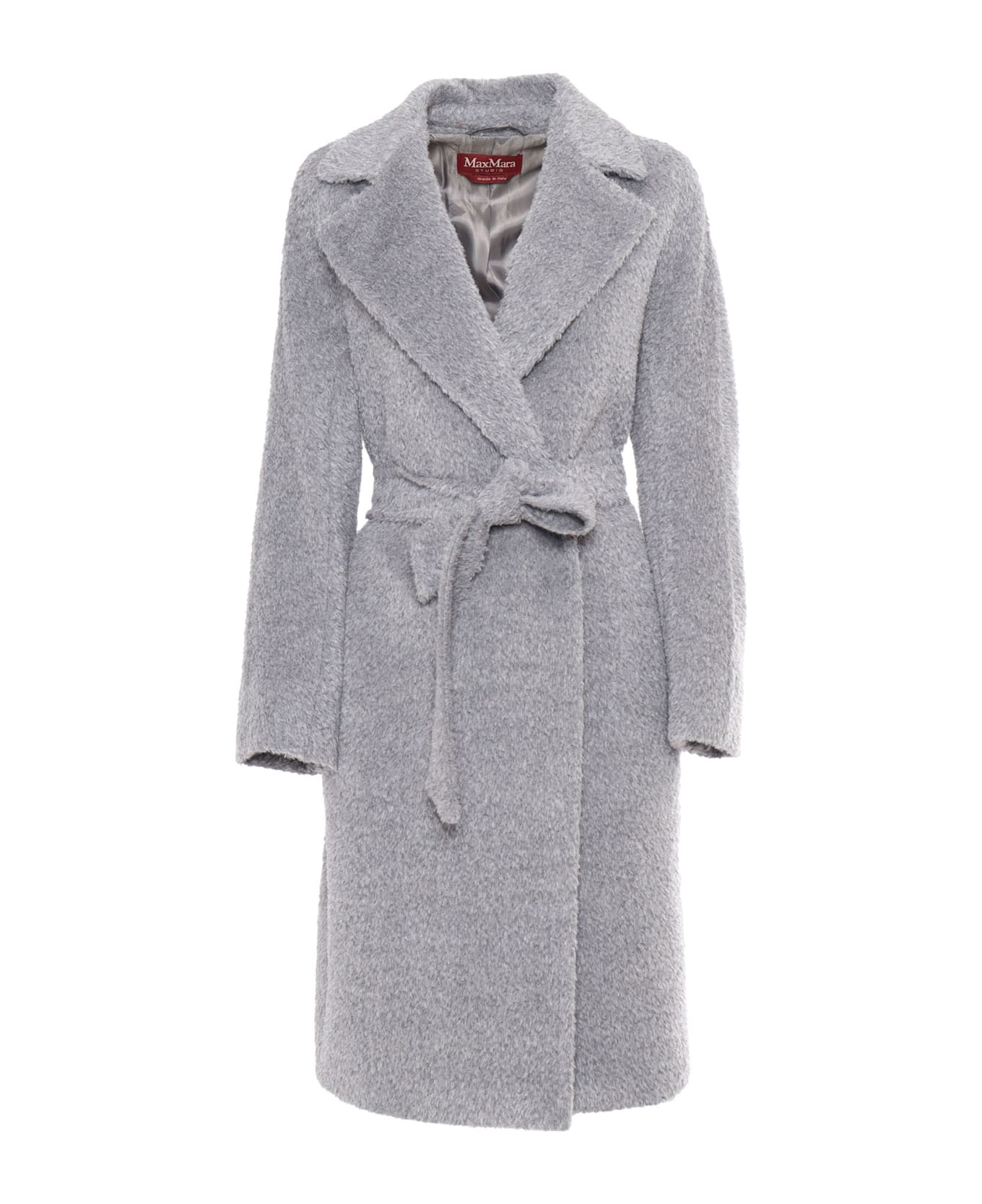 Max Mara Studio Galante Medium Grey Coat - GREY