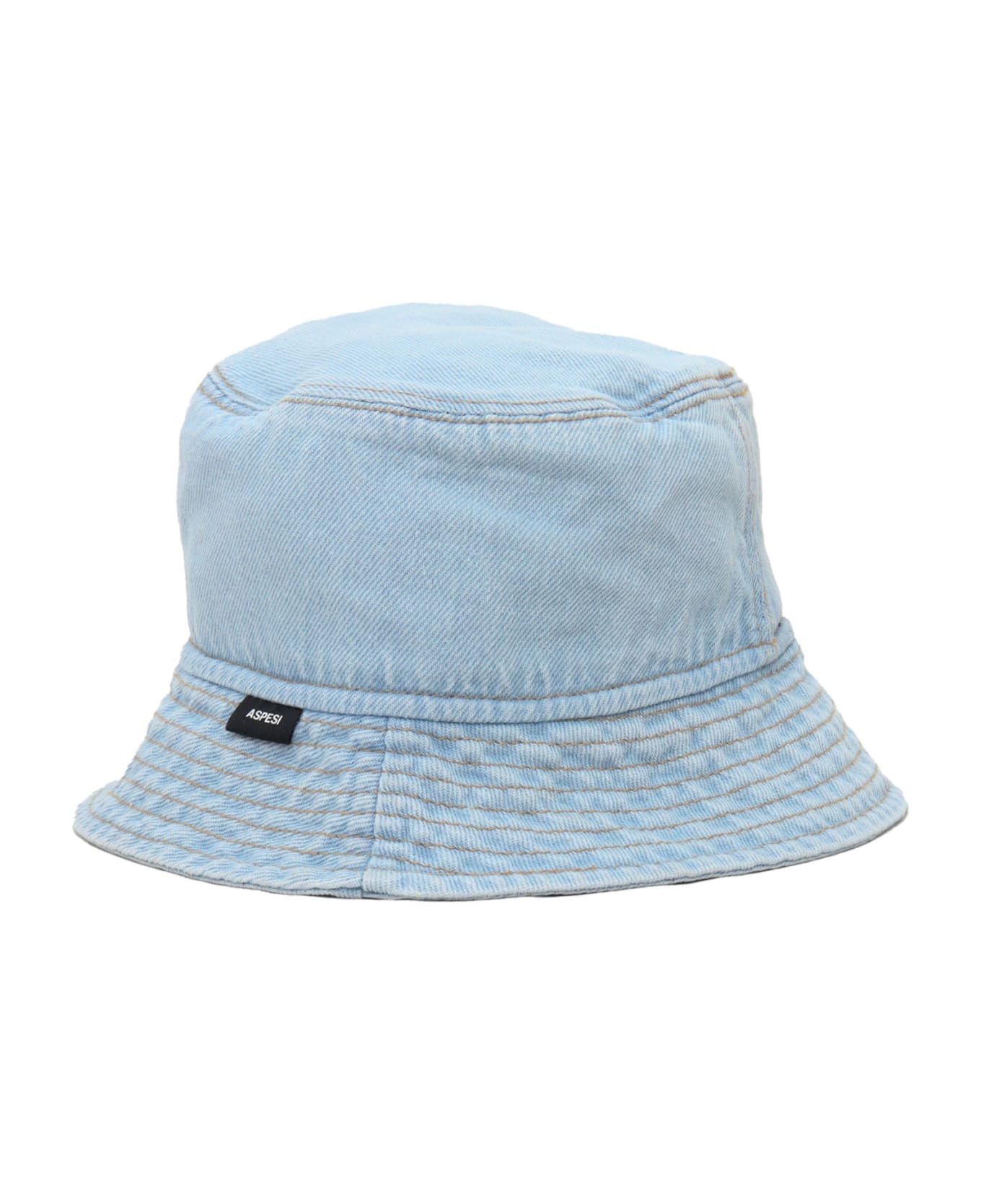 Aspesi Denim Bucket Hat - BLUE
