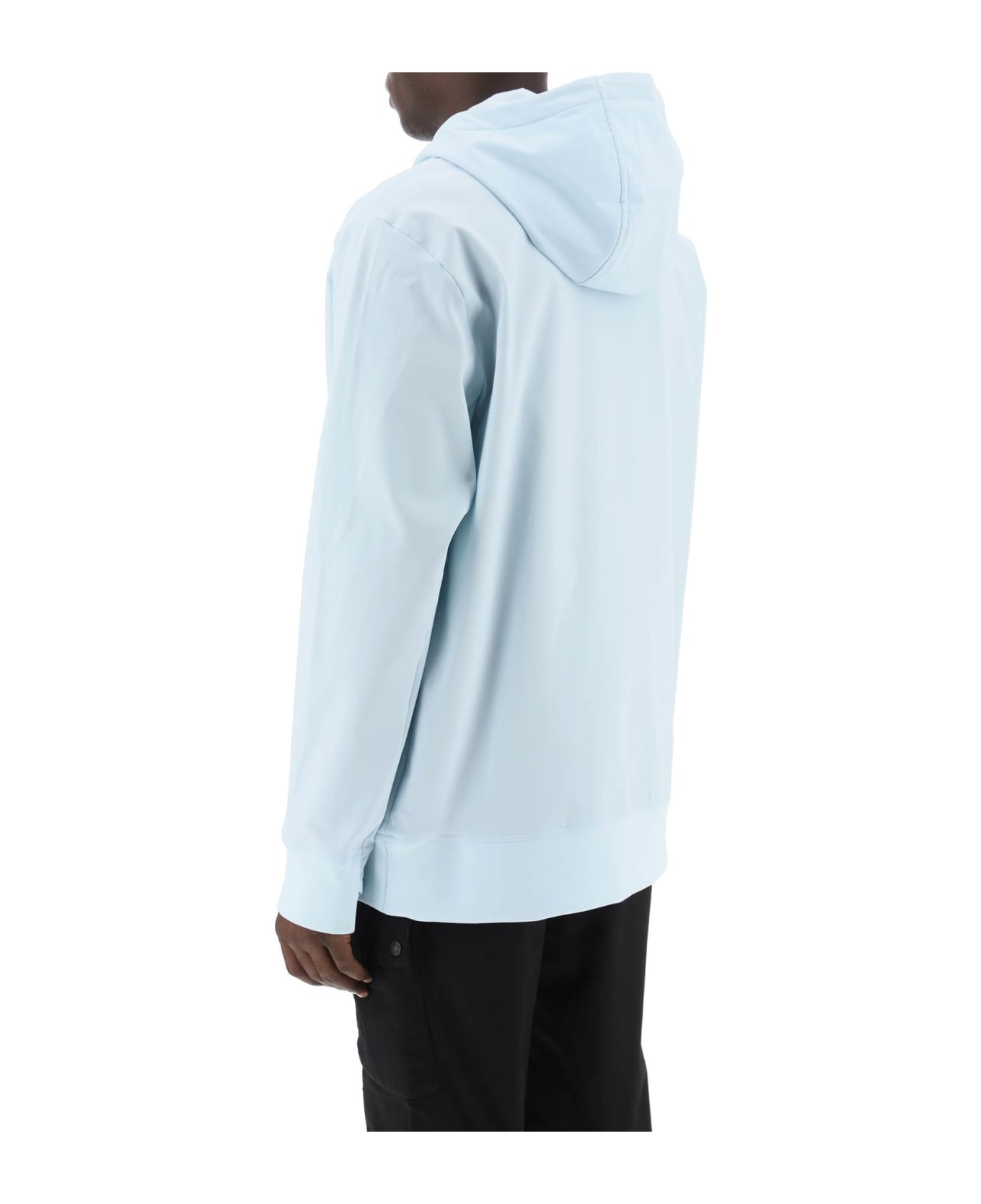 The North Face Techno Hoodie With Logo Print - ICECAP BLUE (Light blue) フリース