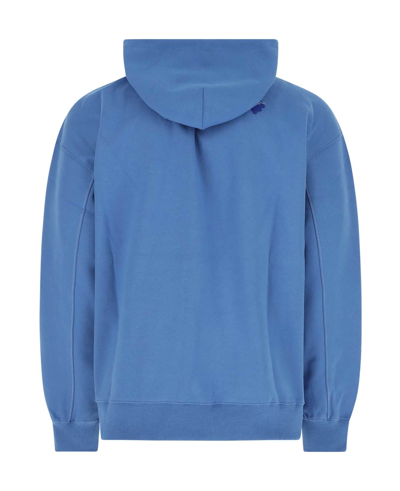 Ader Error Cerulean Blue Cotton Blend Sweatshirt - BLUE