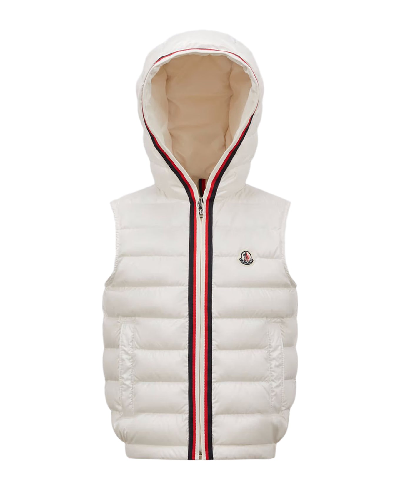 Moncler Kids Jackets White - White