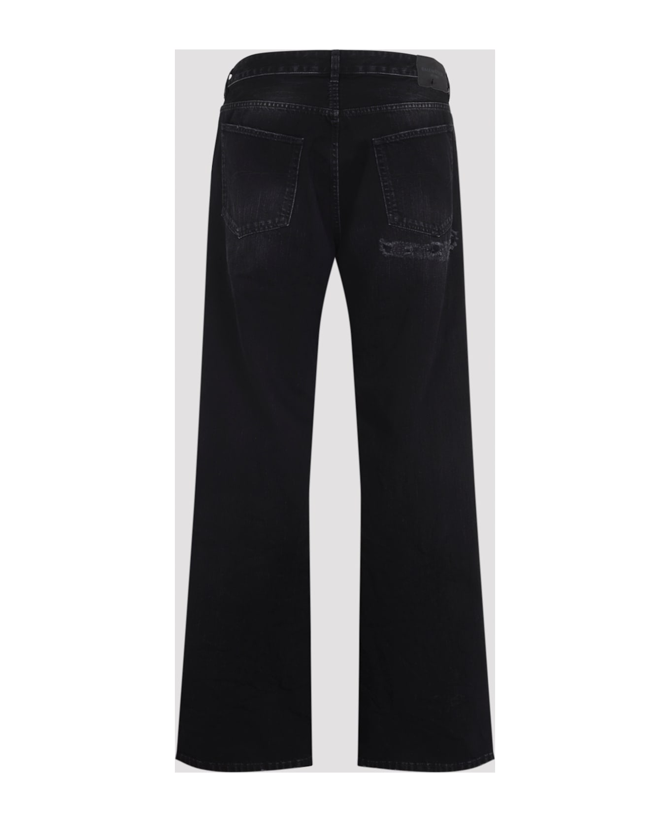 Balenciaga Distressed Jeans - Black Fade Out
