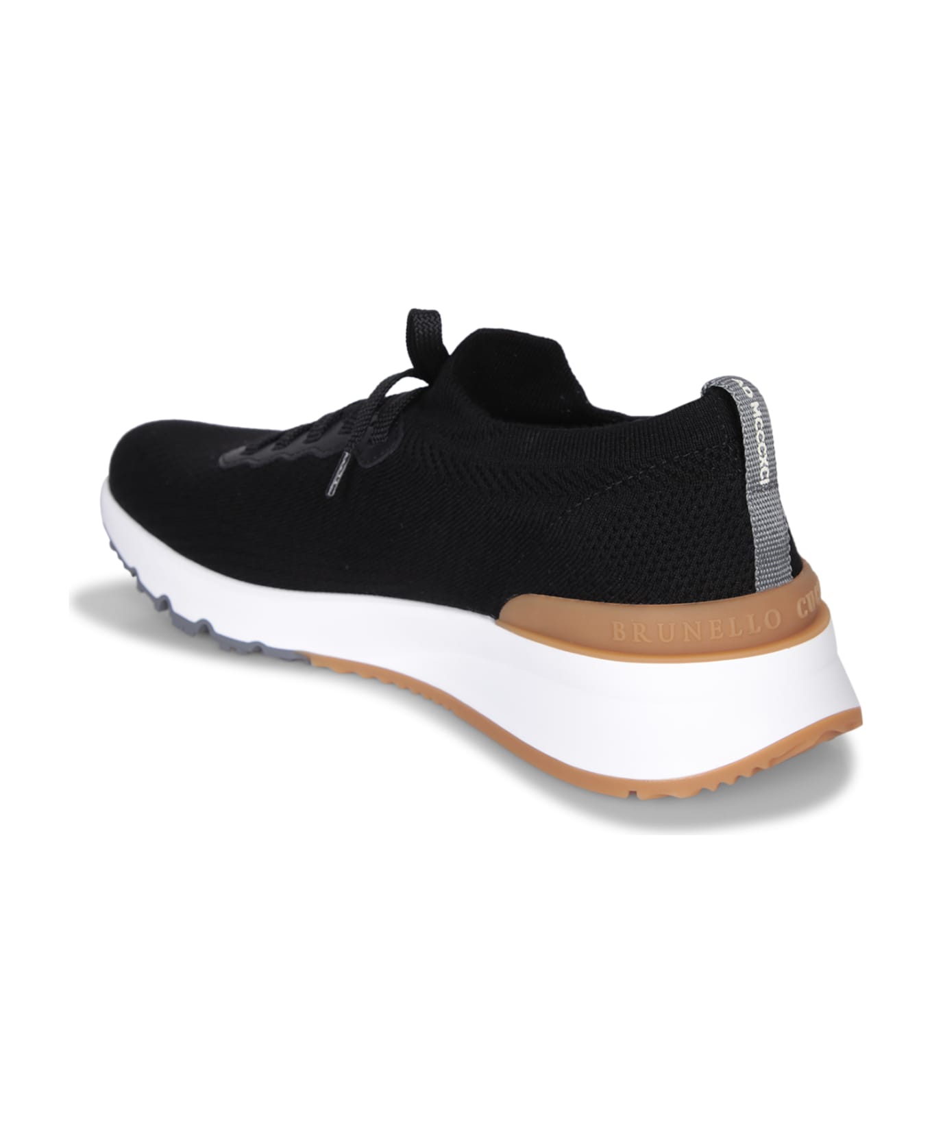 Brunello Cucinelli Low Knit Black Sneakers - Black スニーカー