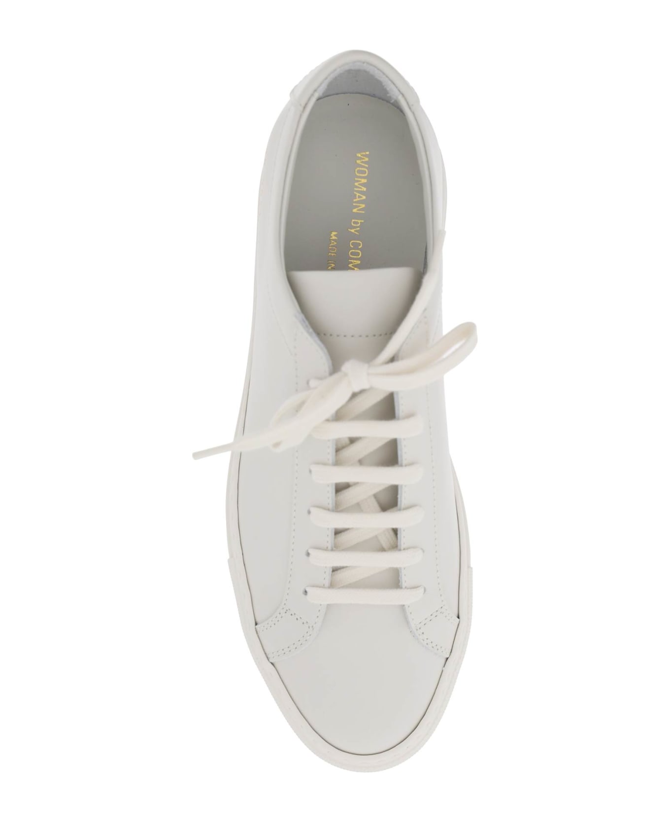 Common Projects Original Achilles Leather Sneakers - Warm white