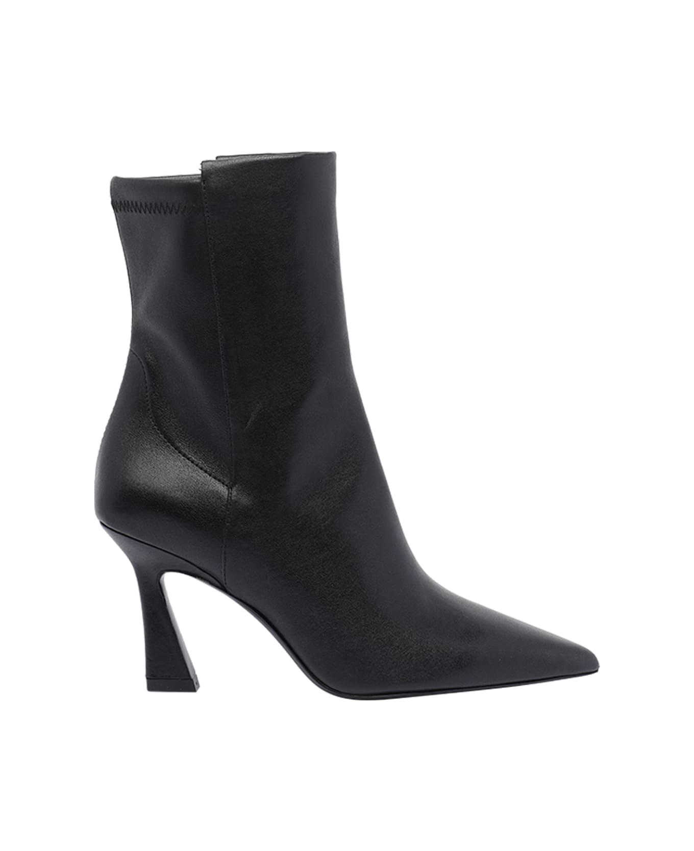 Stuart Weitzman Vinnie Pump Booties - Black