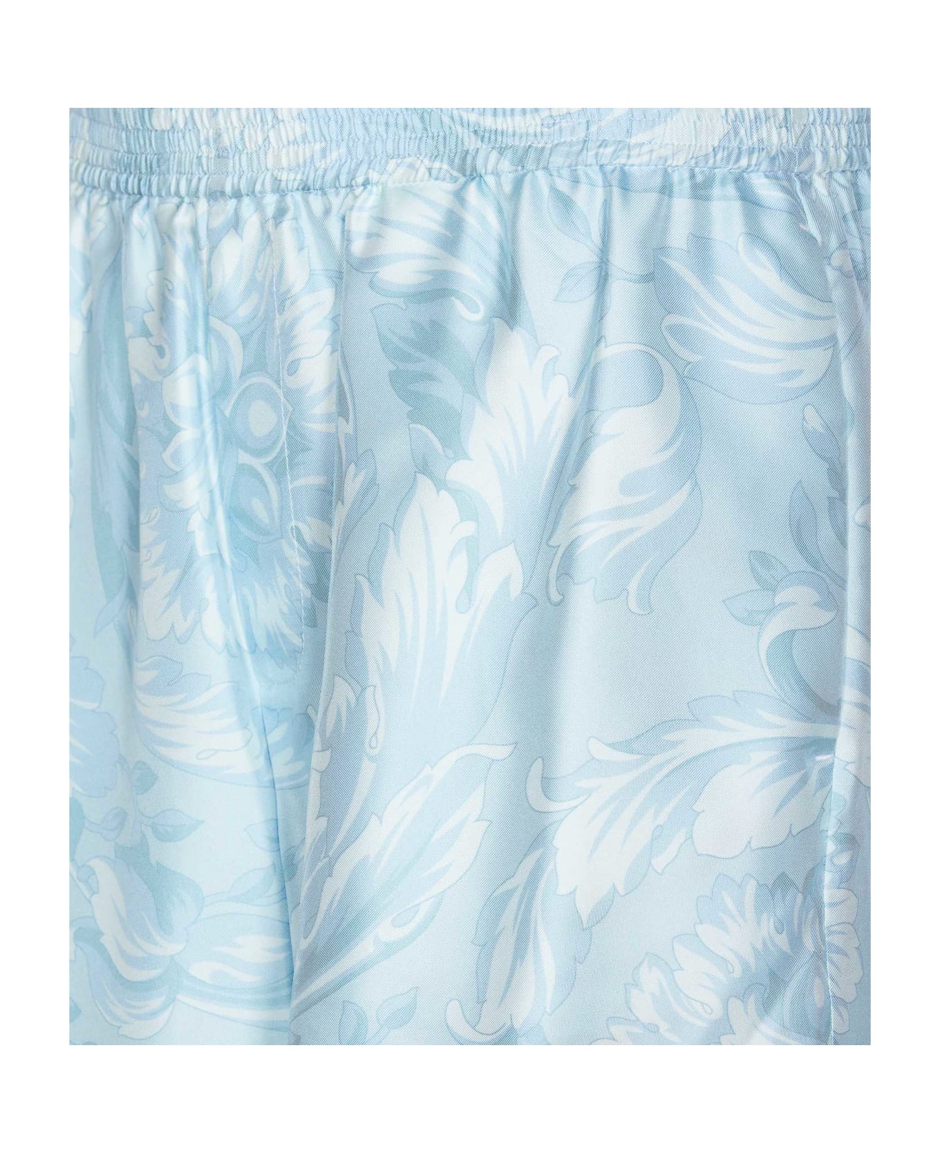 Versace Barocco Shorts - Blue