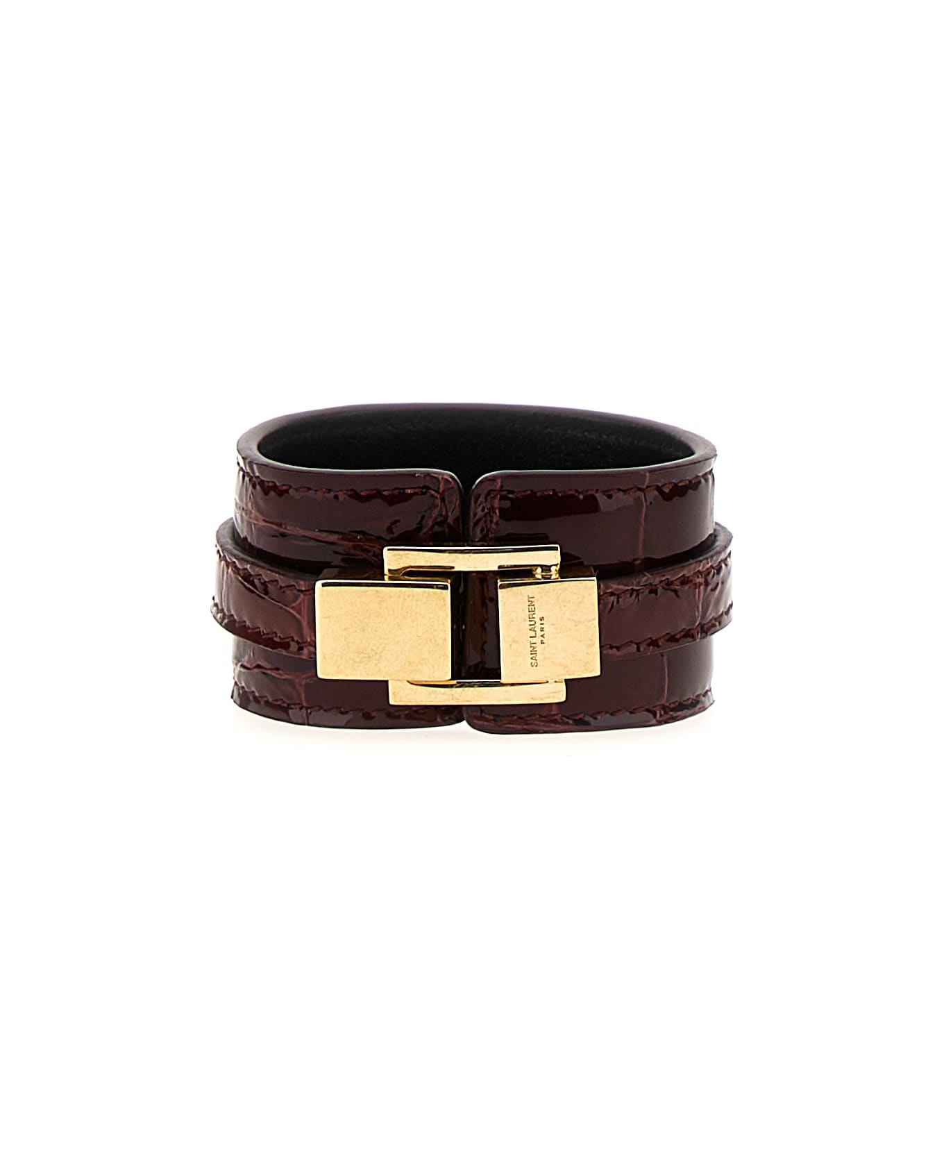 Saint Laurent 'le Carré' Bracelet - Bordeaux