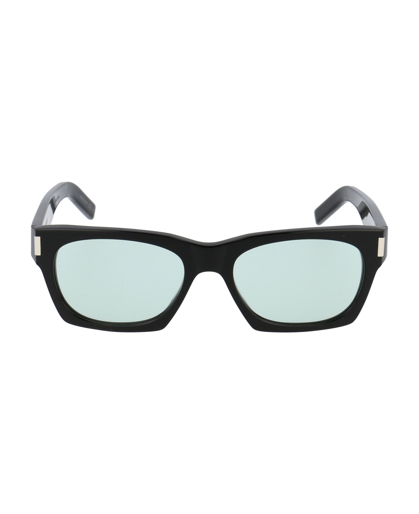 Saint Laurent Eyewear Sl 402 52RS Sunglasses - 006 BLACK BLACK GREEN