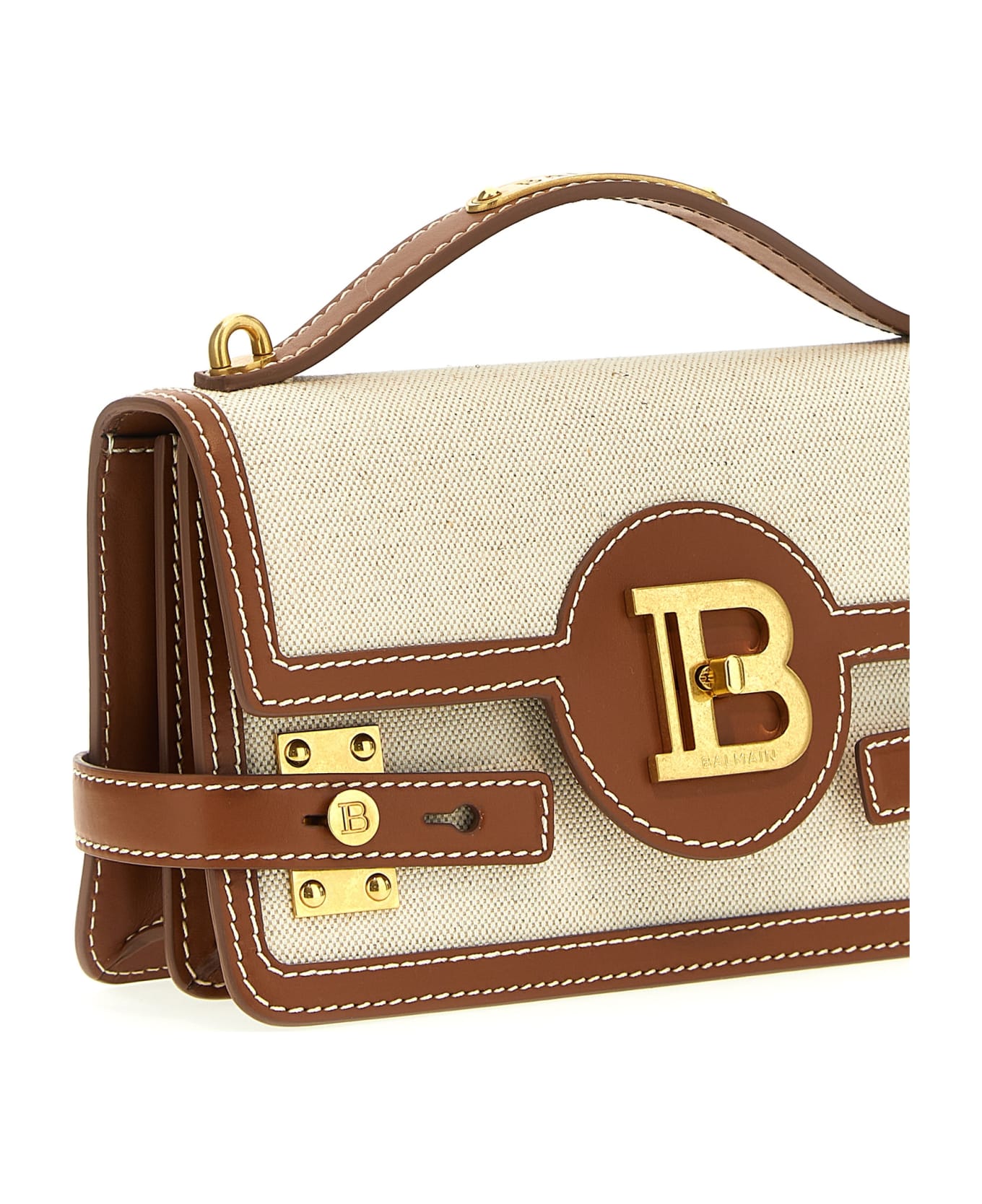 Balmain B-buzz 24 Handbag - Beige トートバッグ