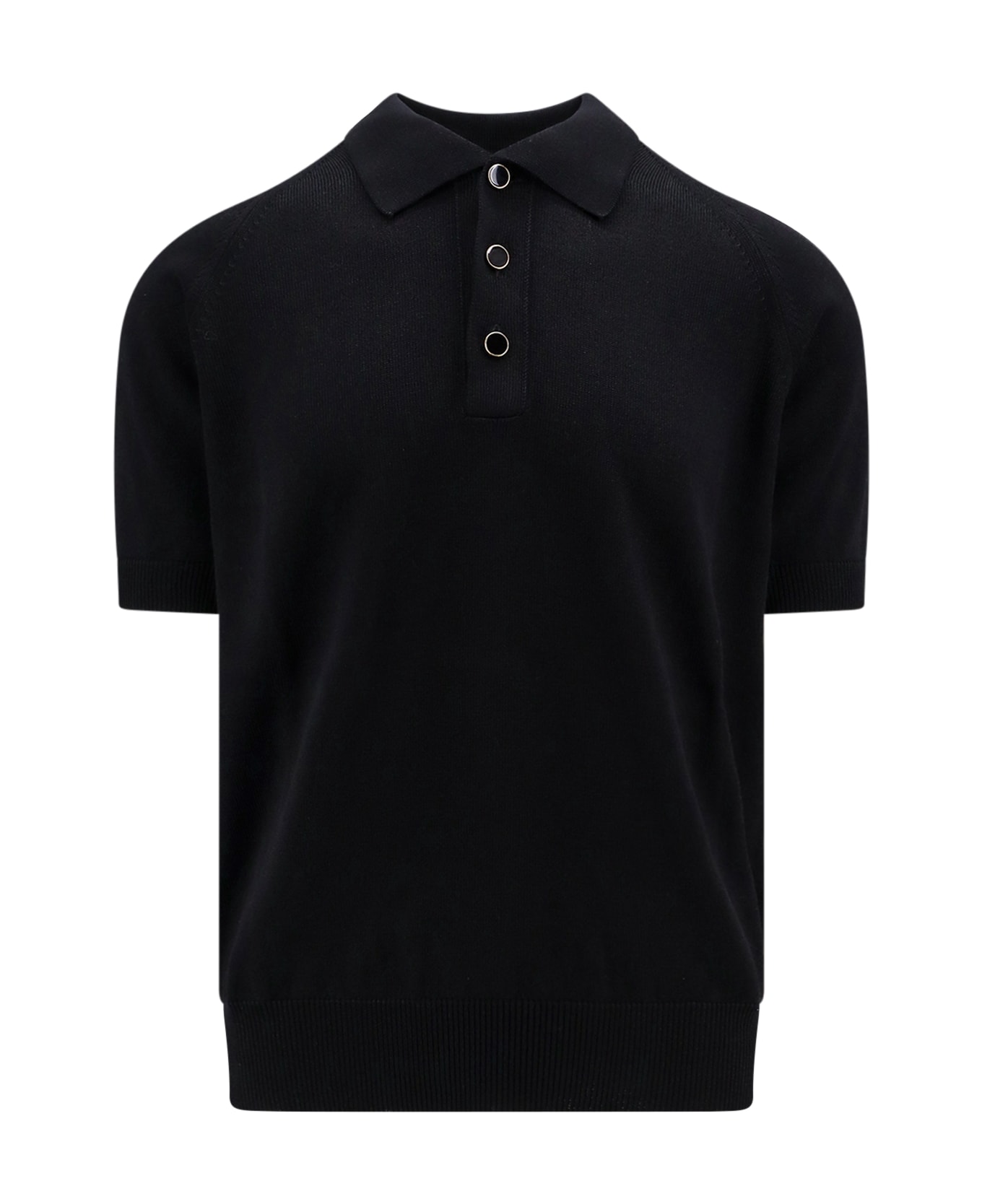 Lardini Polo Shirt - Black ポロシャツ