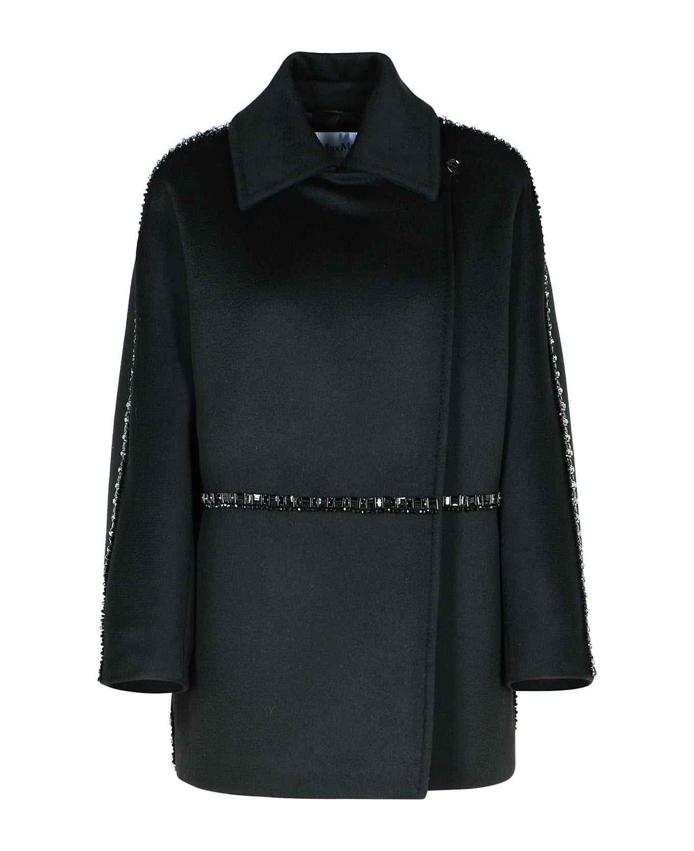 Max Mara 'rapido' Camel Coat - Black