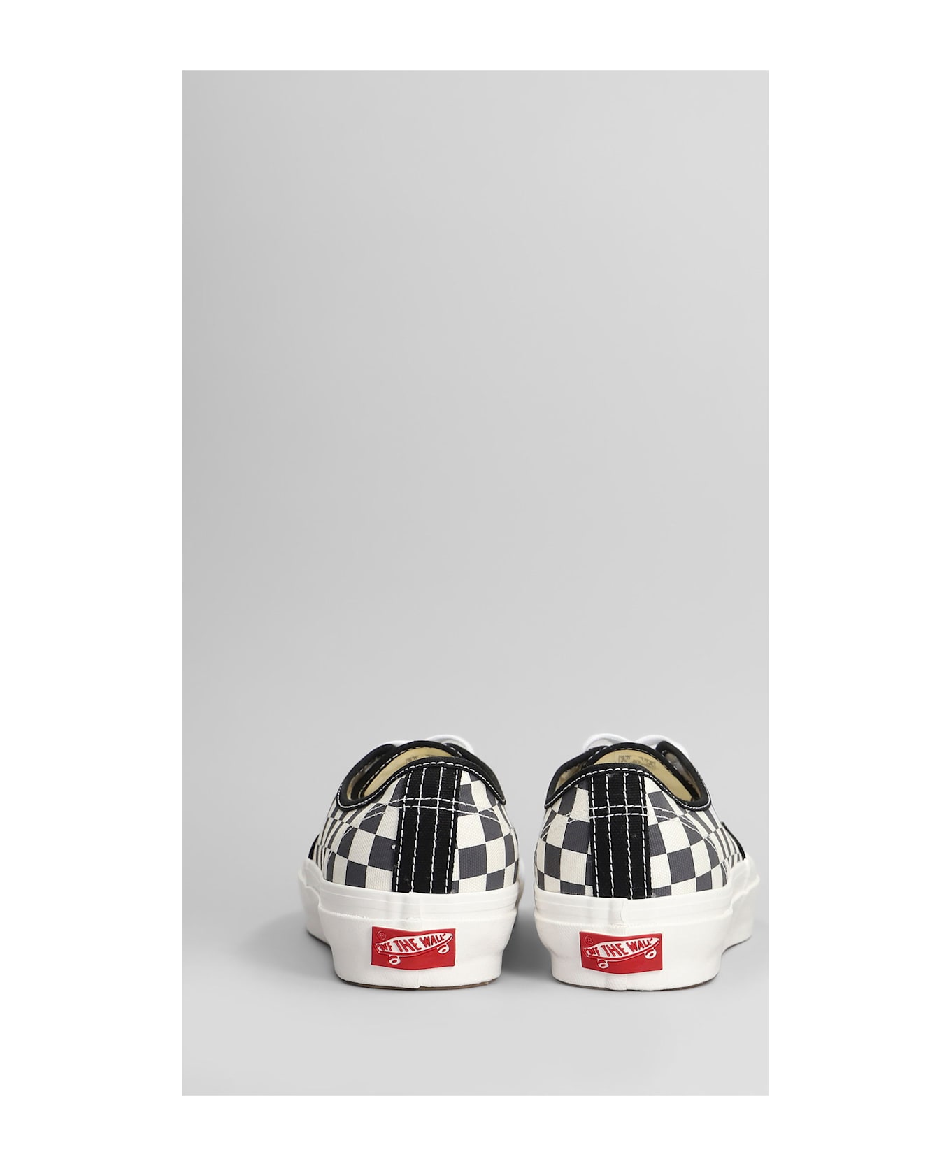 Vans Lx Authentic 44 Sneakers In Black Canvas - black