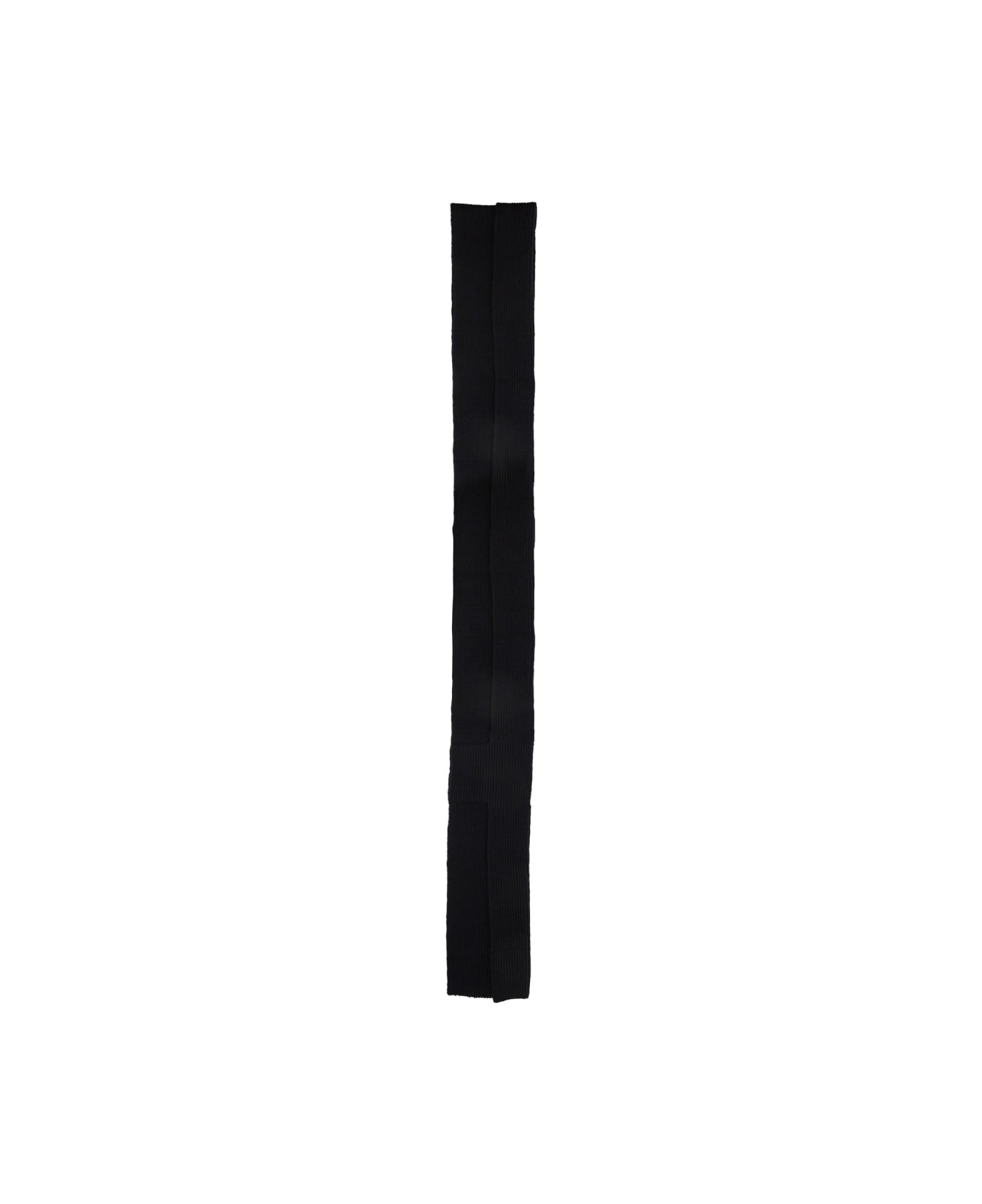 Dries Van Noten Wool Scarf - BLACK