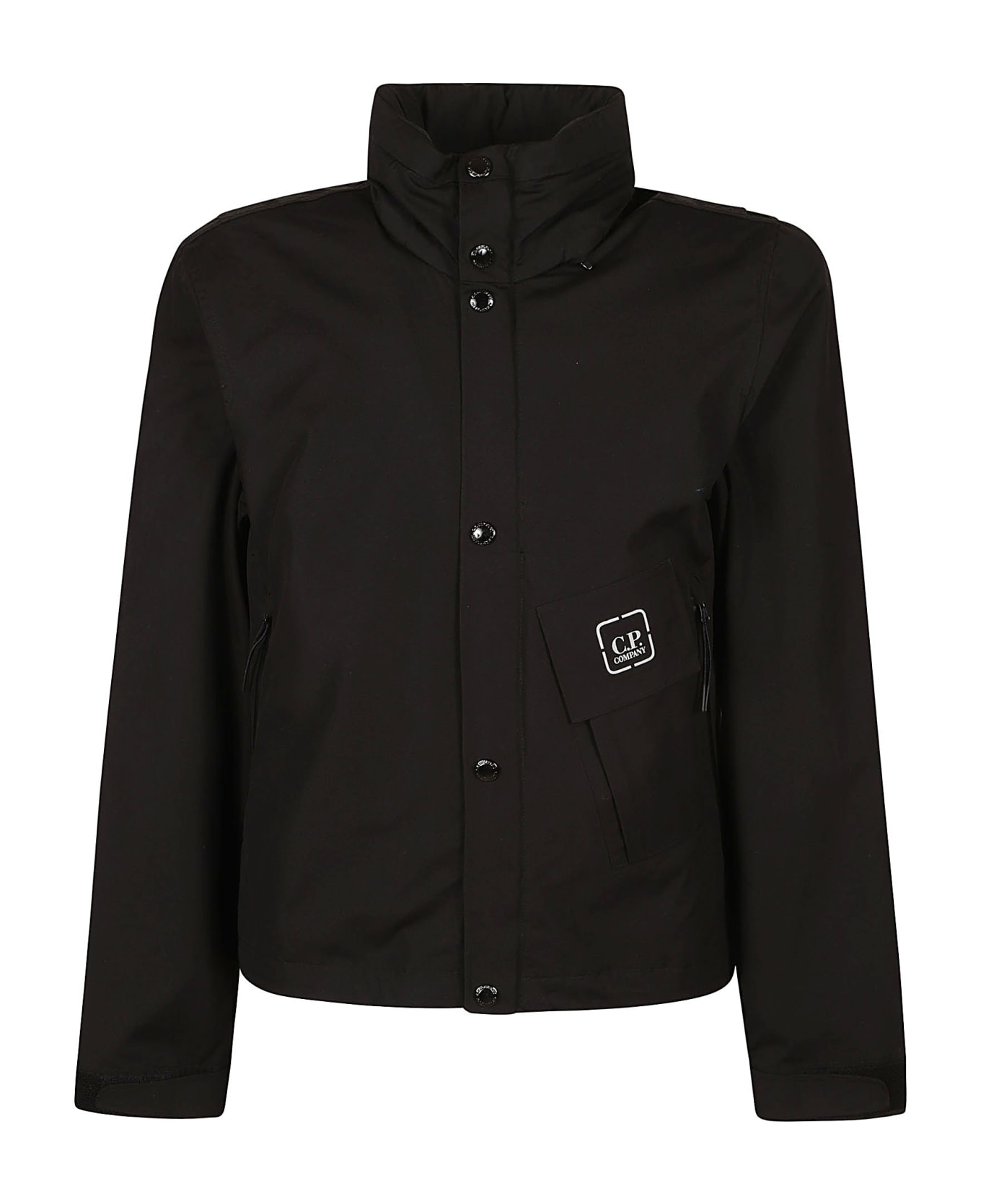 C.P. Company Cp Shell-r Short Jacket - Black