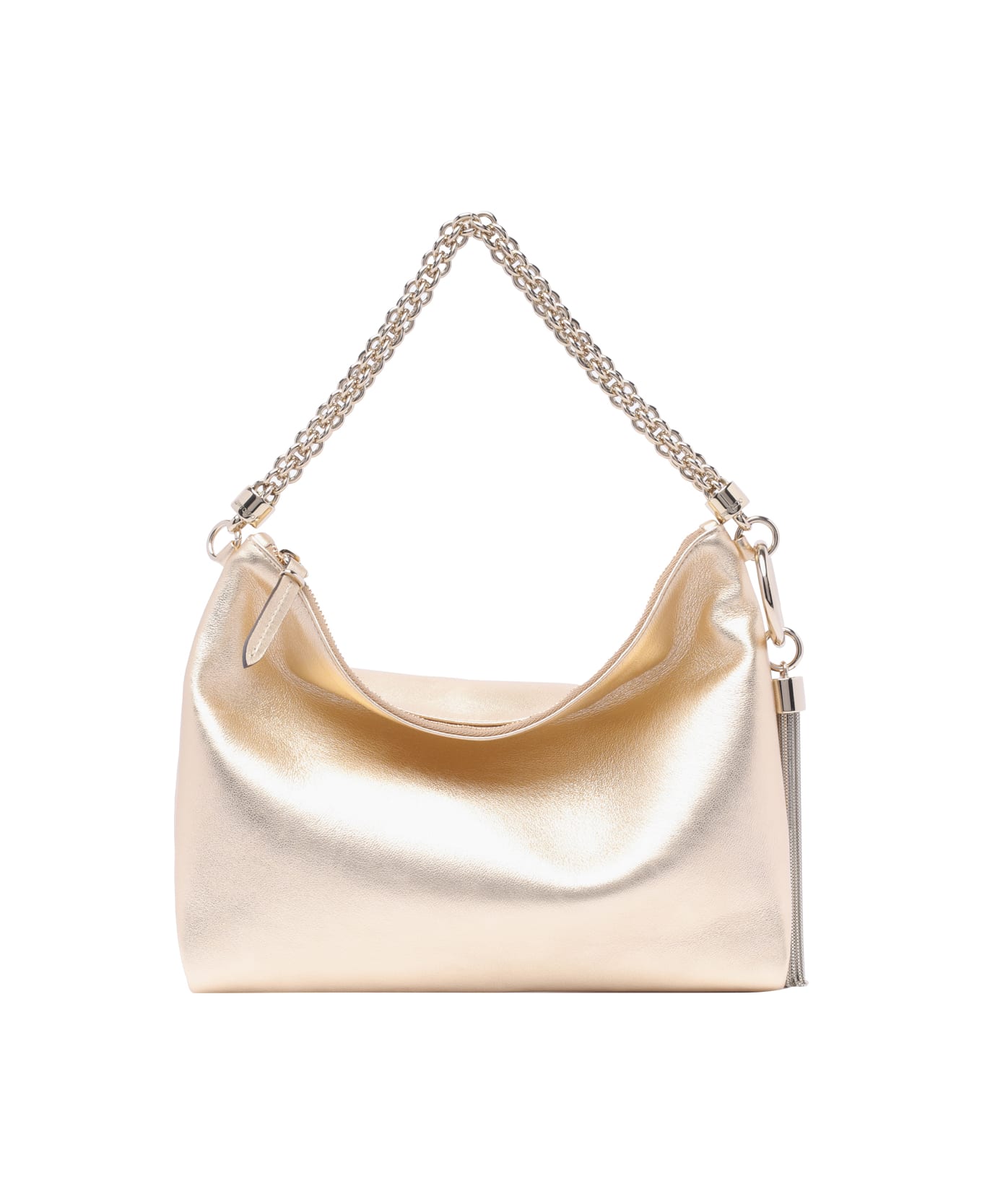 Jimmy Choo Callie Shoulder Bag - Golden